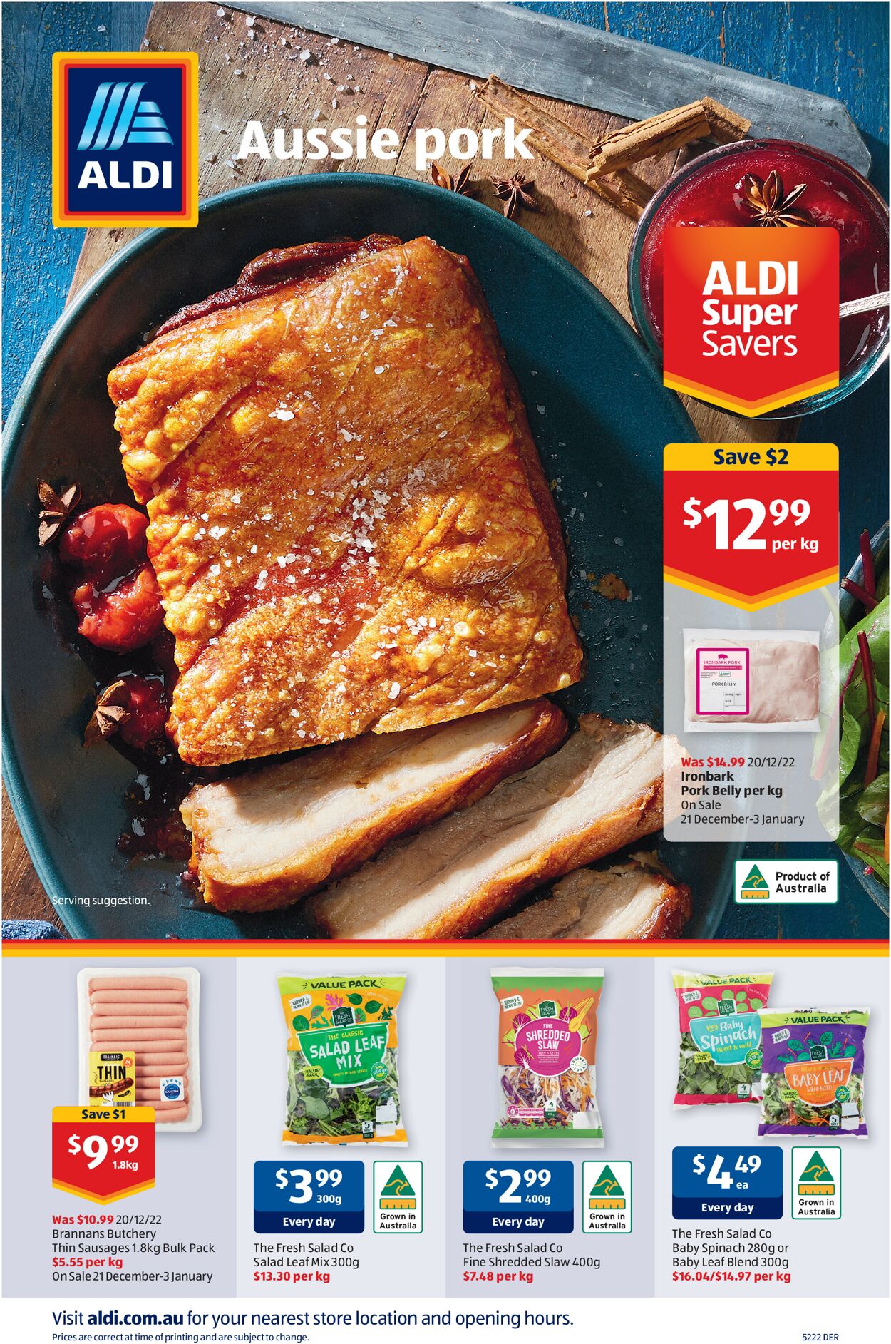 ALDI Catalogue from 22/12/2022