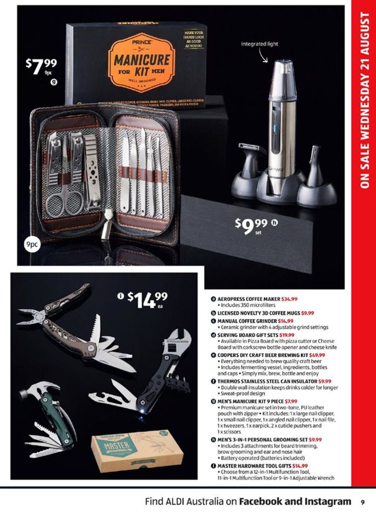 ALDI Catalogue from 21/08/2019