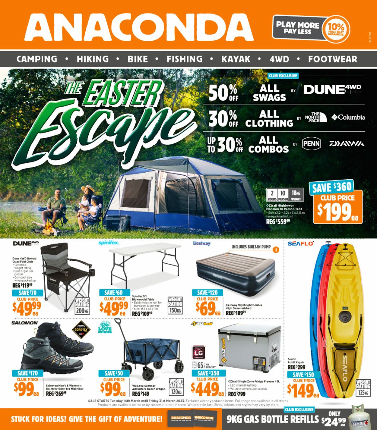 Anaconda Catalogue from 14/03/2023
