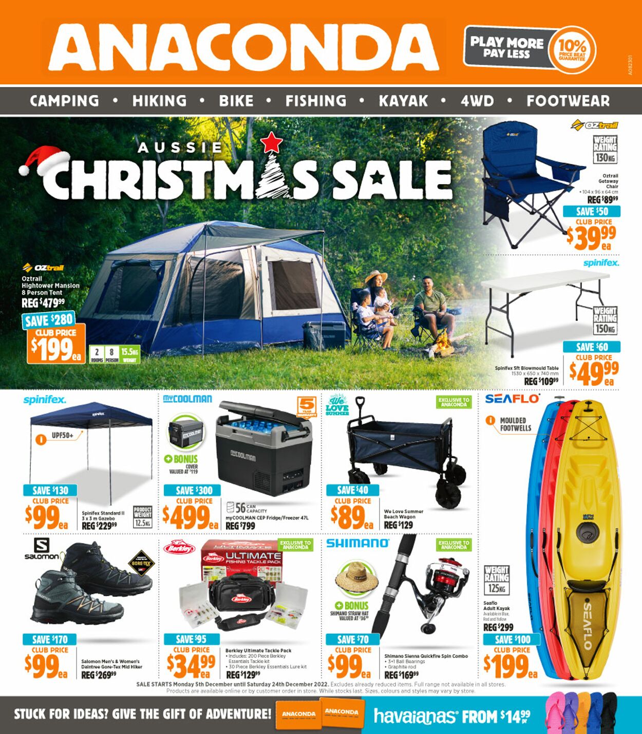 Anaconda Catalogue from 05/12/2022