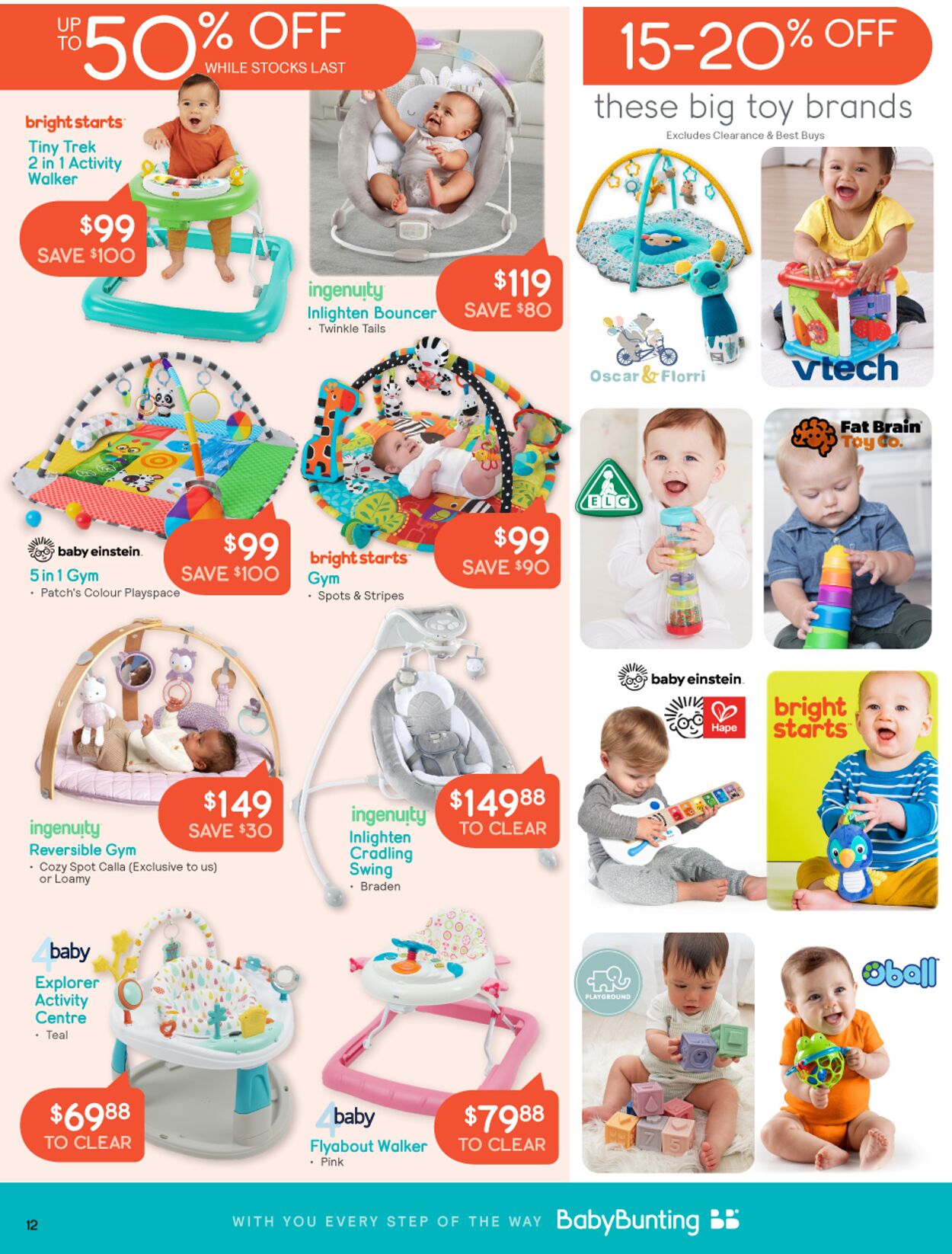 Baby Bunting Catalogue from 25/01/2023