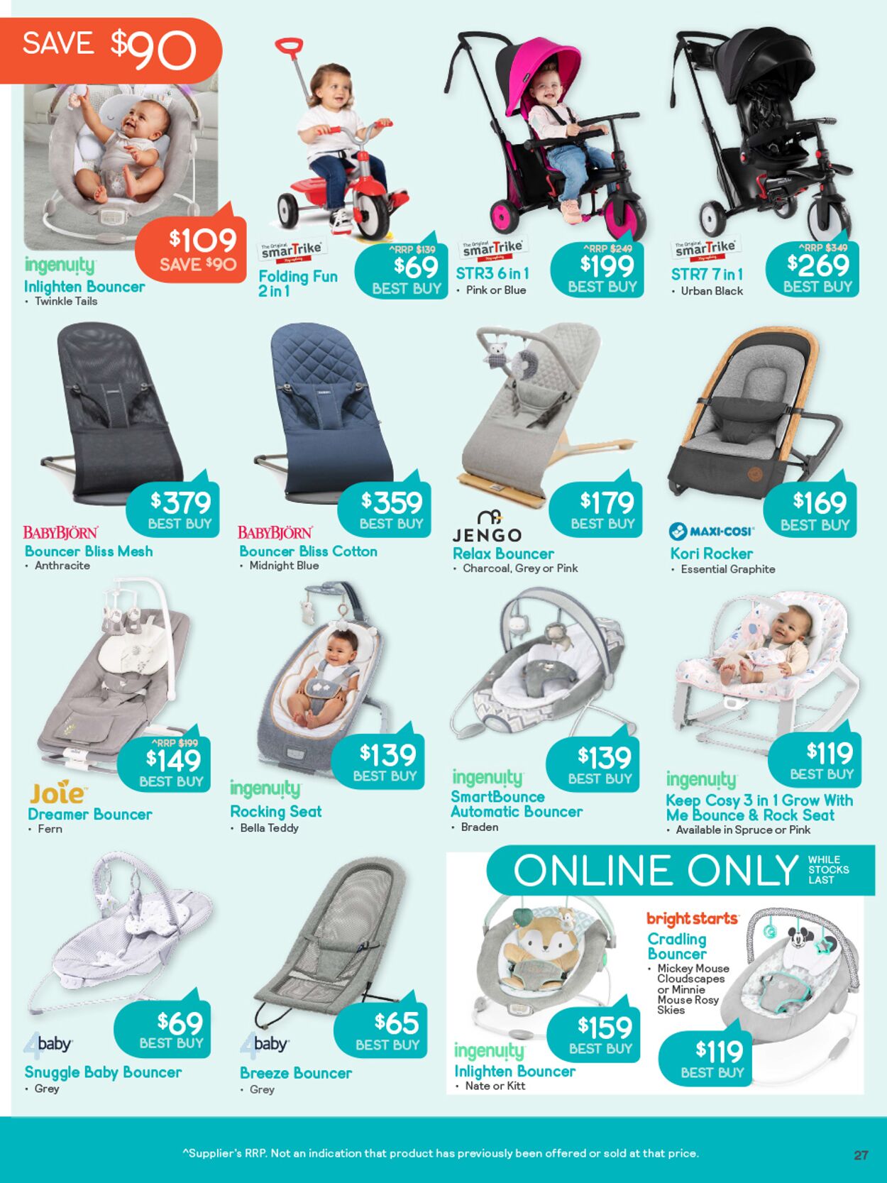 Baby Bunting Catalogue from 28/03/2023