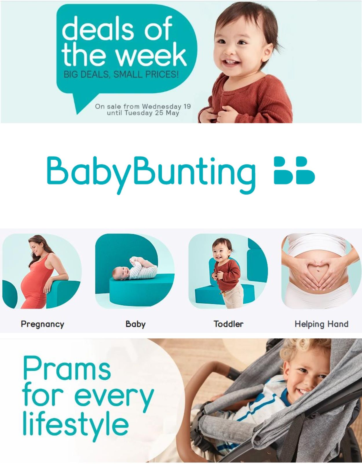 Baby Bunting Catalogue from 19/05/2021