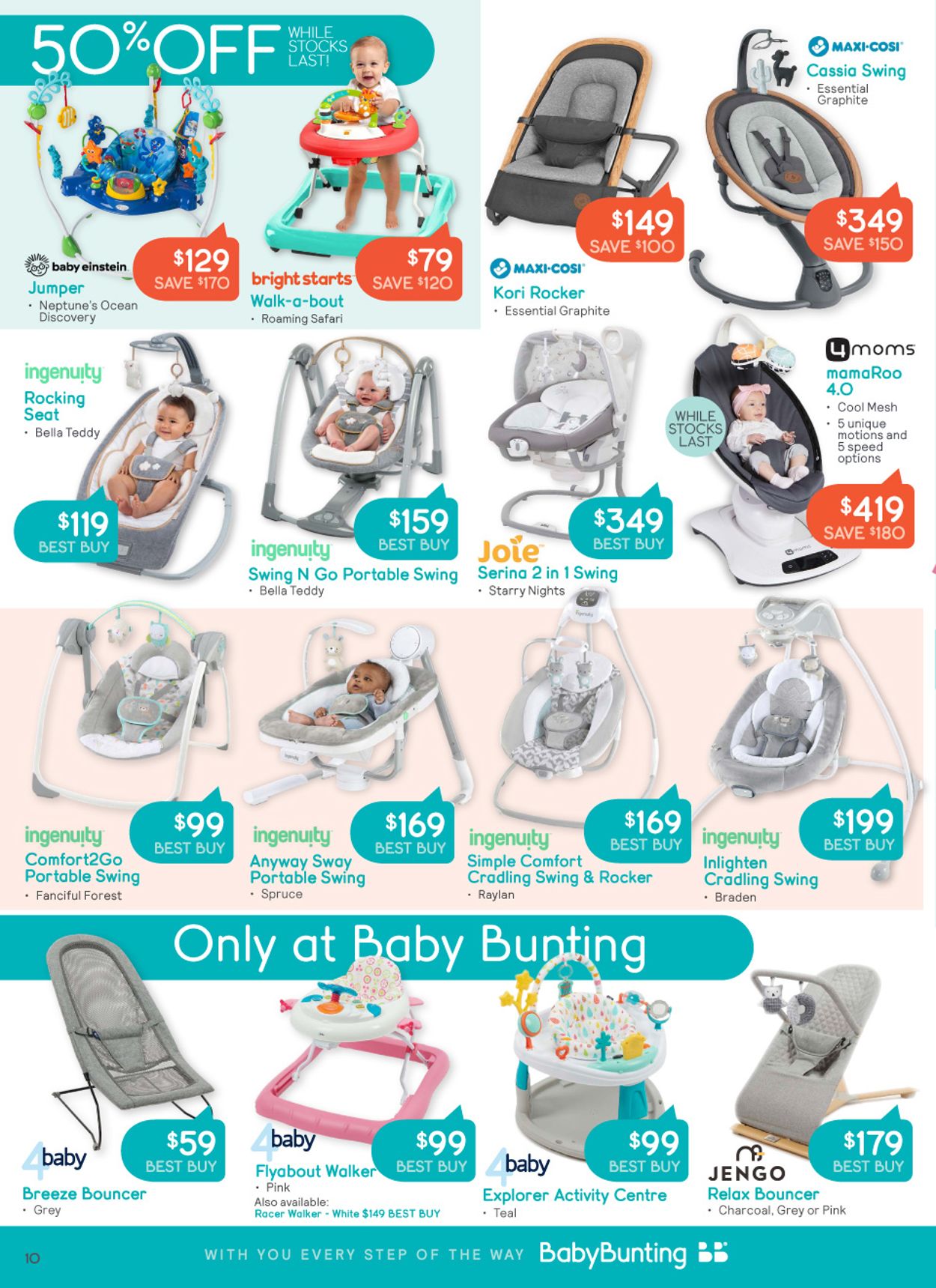 Baby Bunting Catalogue from 27/07/2022