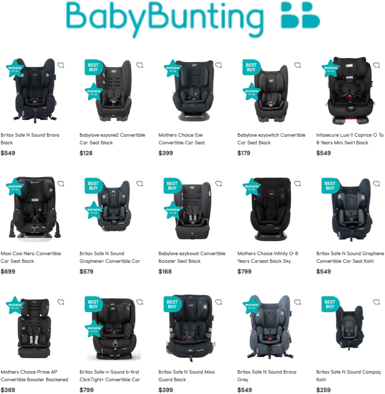 Baby Bunting Catalogue from 01/09/2022