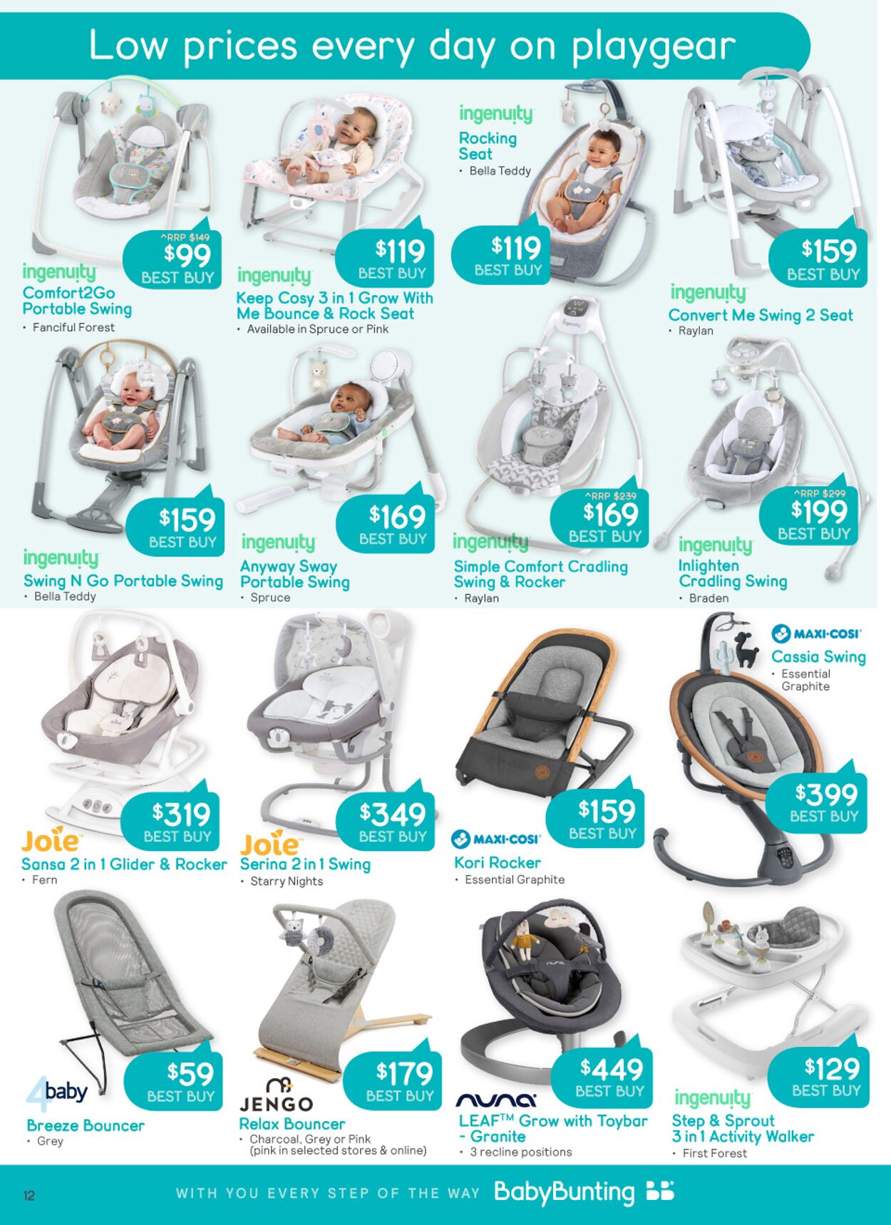 Baby Bunting Catalogue from 21/09/2022