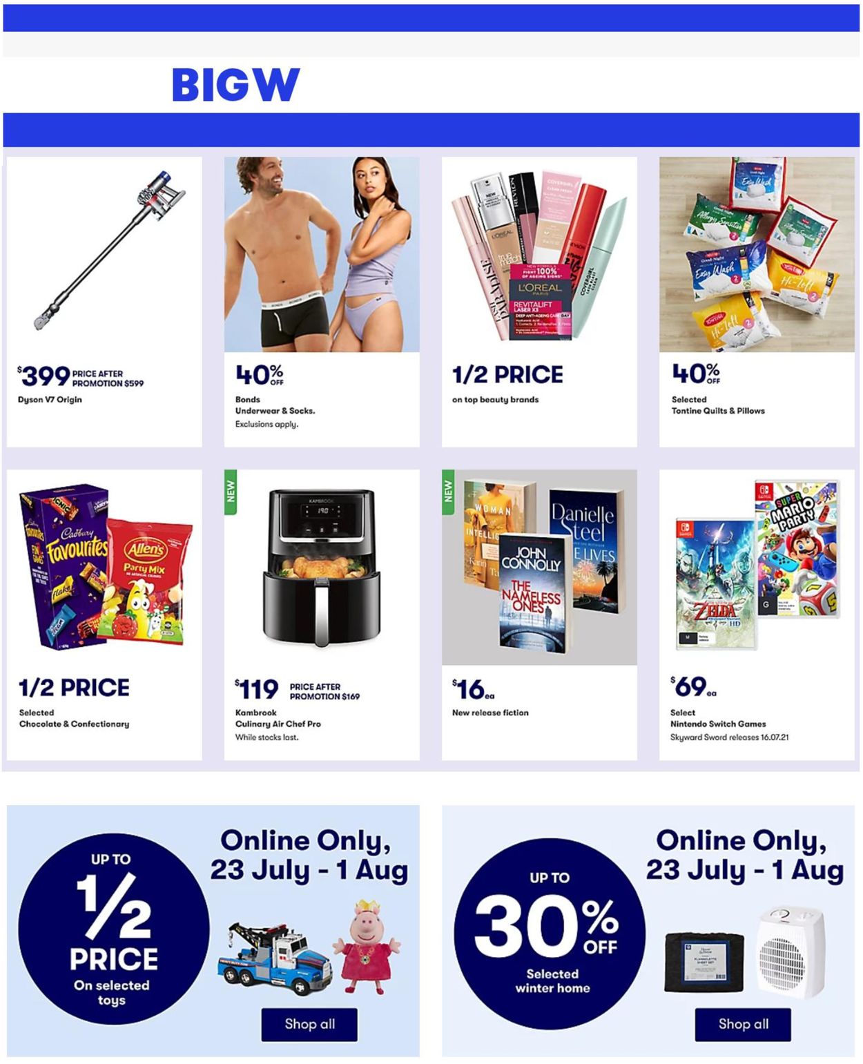 BIG W Catalogue from 29/07/2021