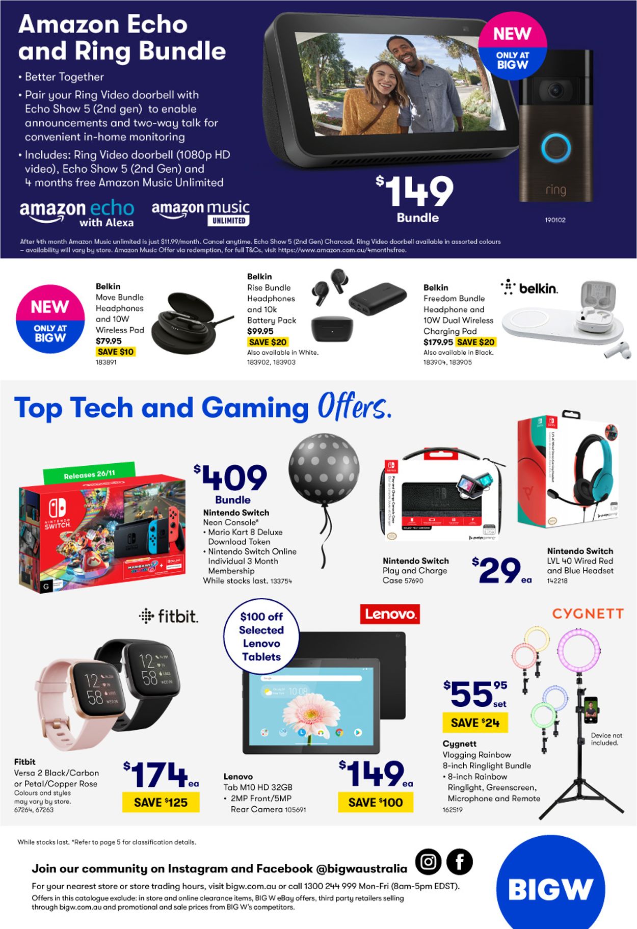 BIG W Catalogue from 23/11/2021