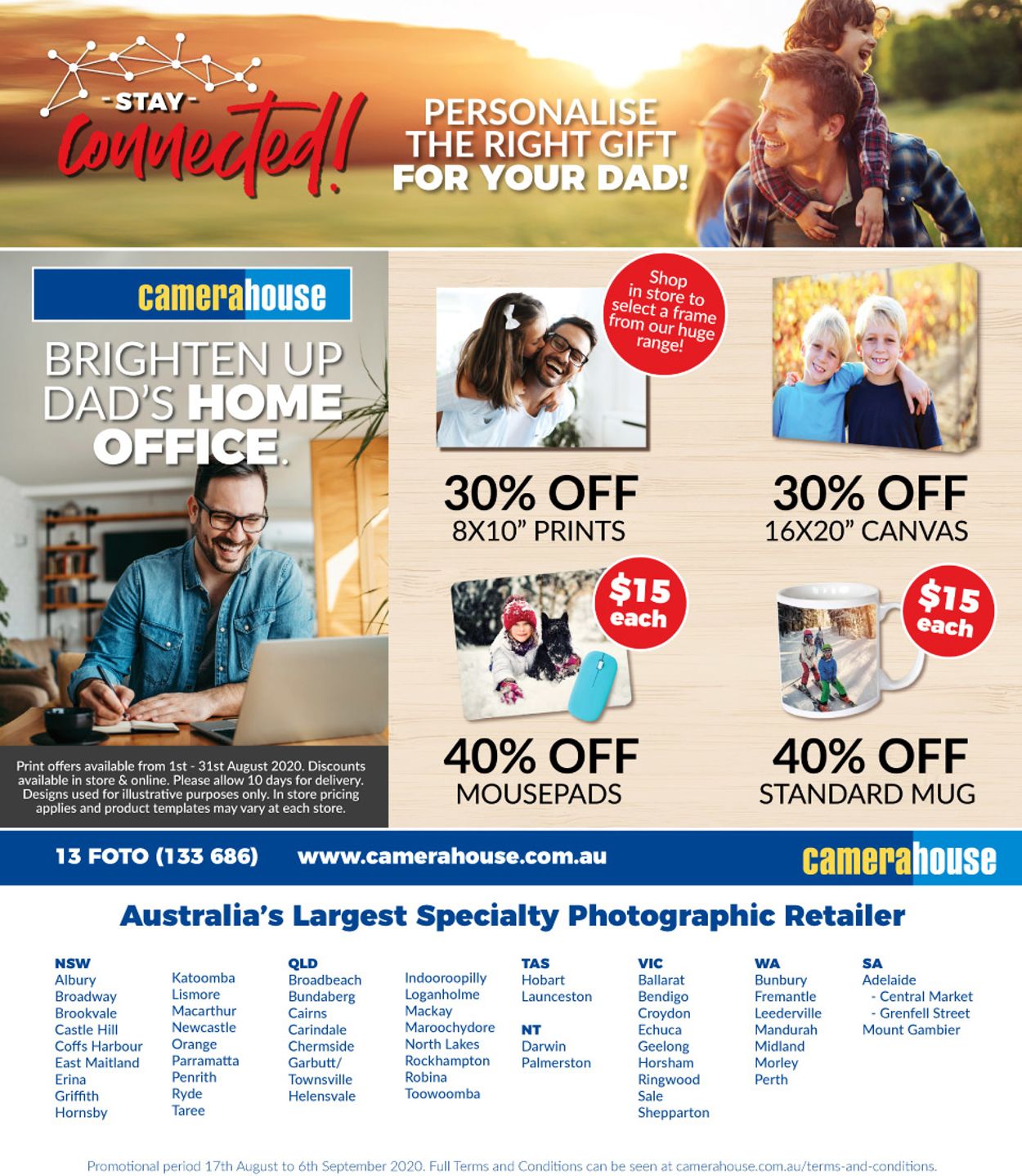 Camera House Catalogue from 17/08/2020