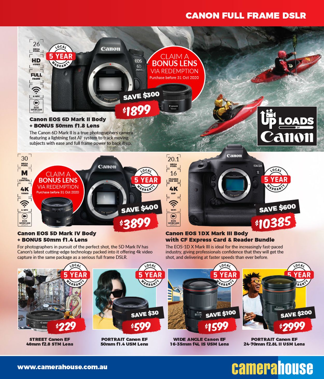 Camera House Catalogue from 19/10/2020