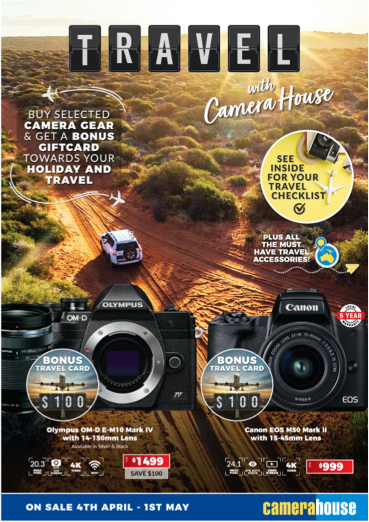 Camera House Catalogue from 04/04/2022