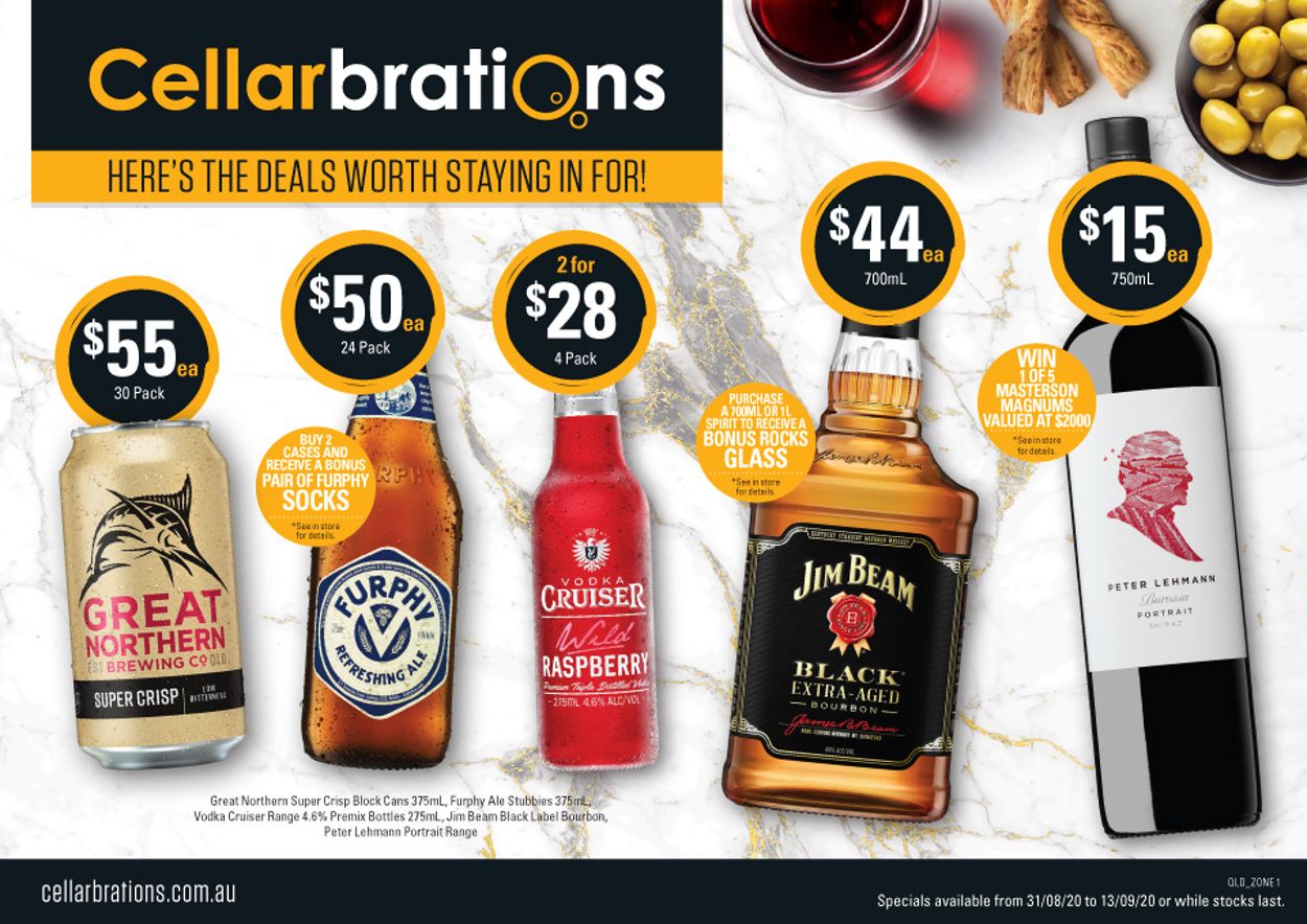 Cellarbrations Catalogue from 31/08/2020