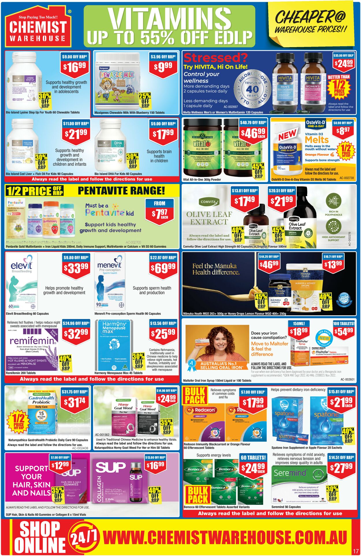 Chemist Warehouse Catalogue from 24/02/2023