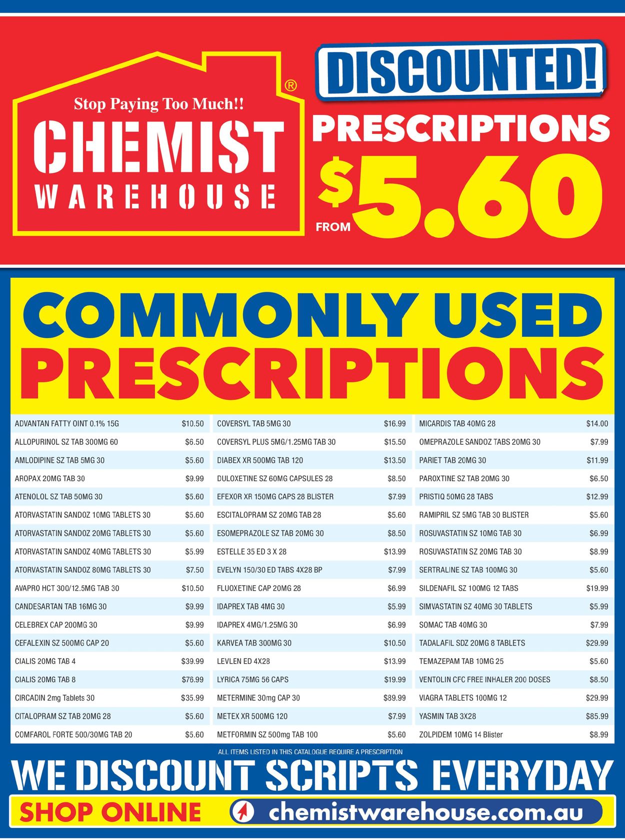Chemist Warehouse Catalogue from 22/03/2021