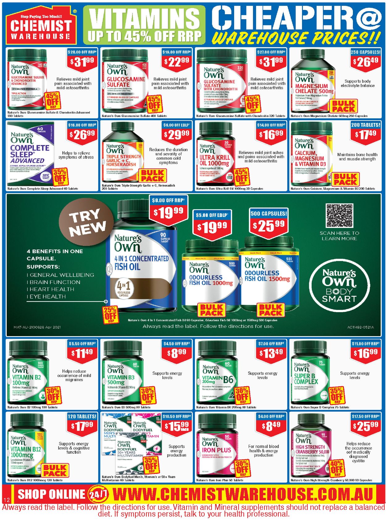 Chemist Warehouse Catalogue from 19/08/2021