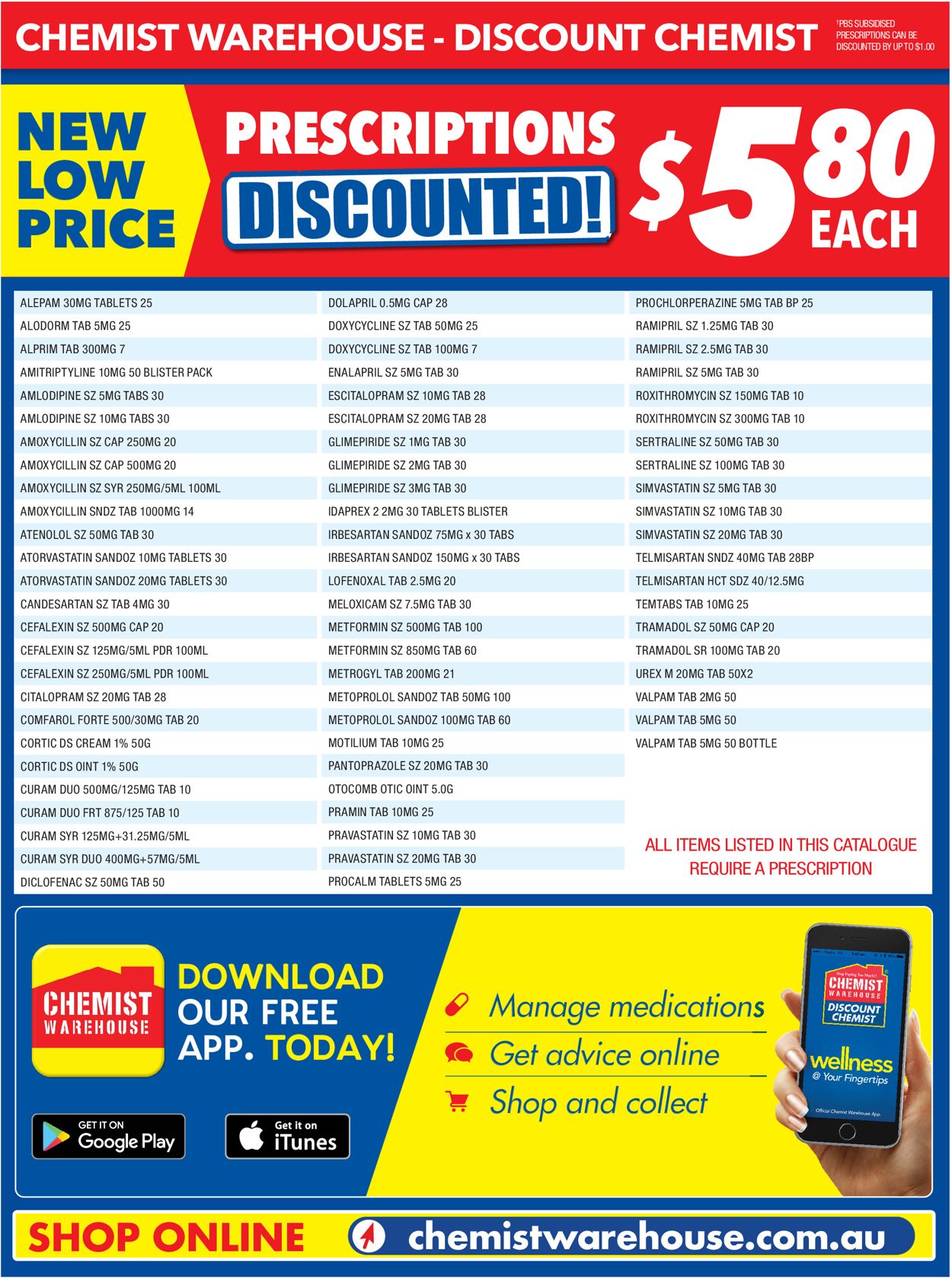 Chemist Warehouse Catalogue from 13/01/2022