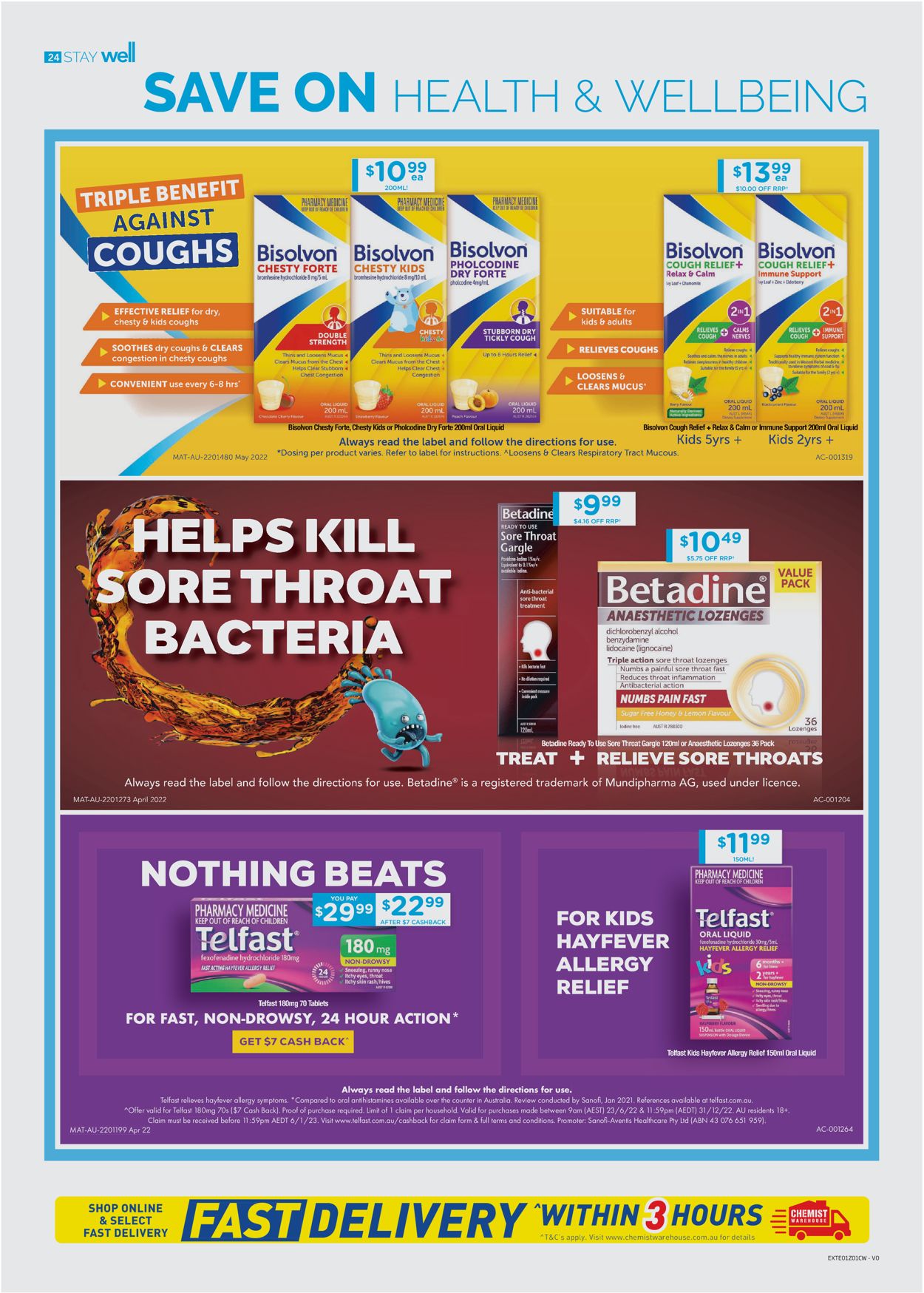 Chemist Warehouse Catalogue from 05/08/2022