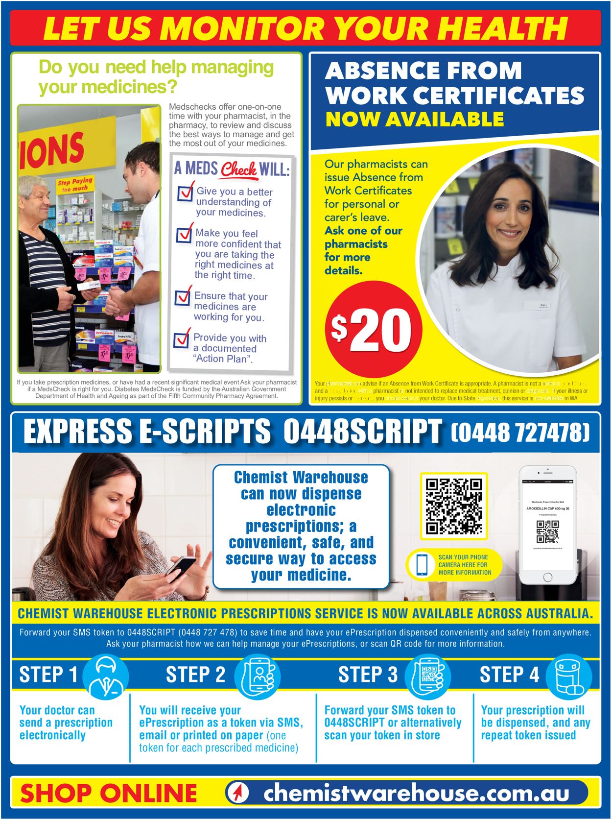 Chemist Warehouse Catalogue from 07/01/2022