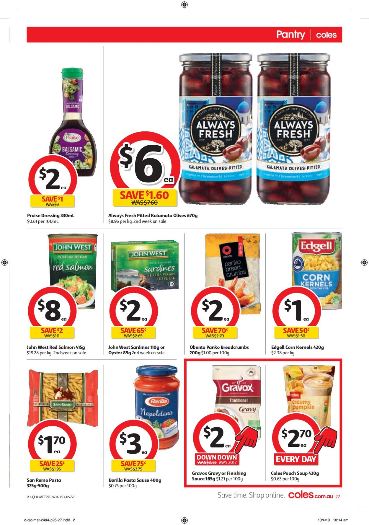 Coles Catalogue from 24/04/2019