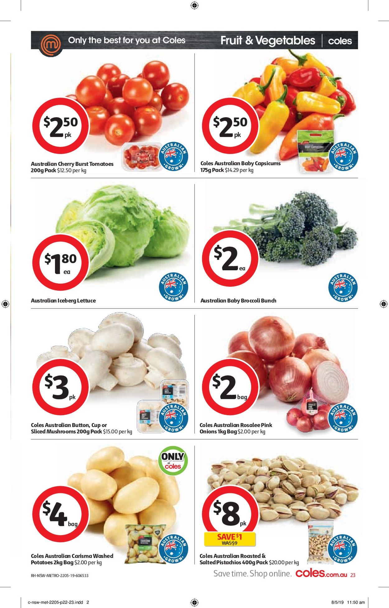Coles Catalogue from 22/05/2019