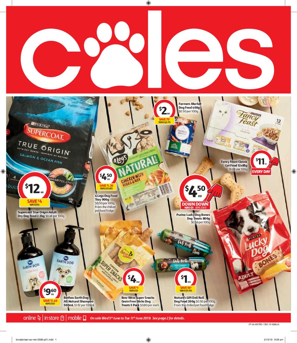 Coles Catalogue from 05/06/2019