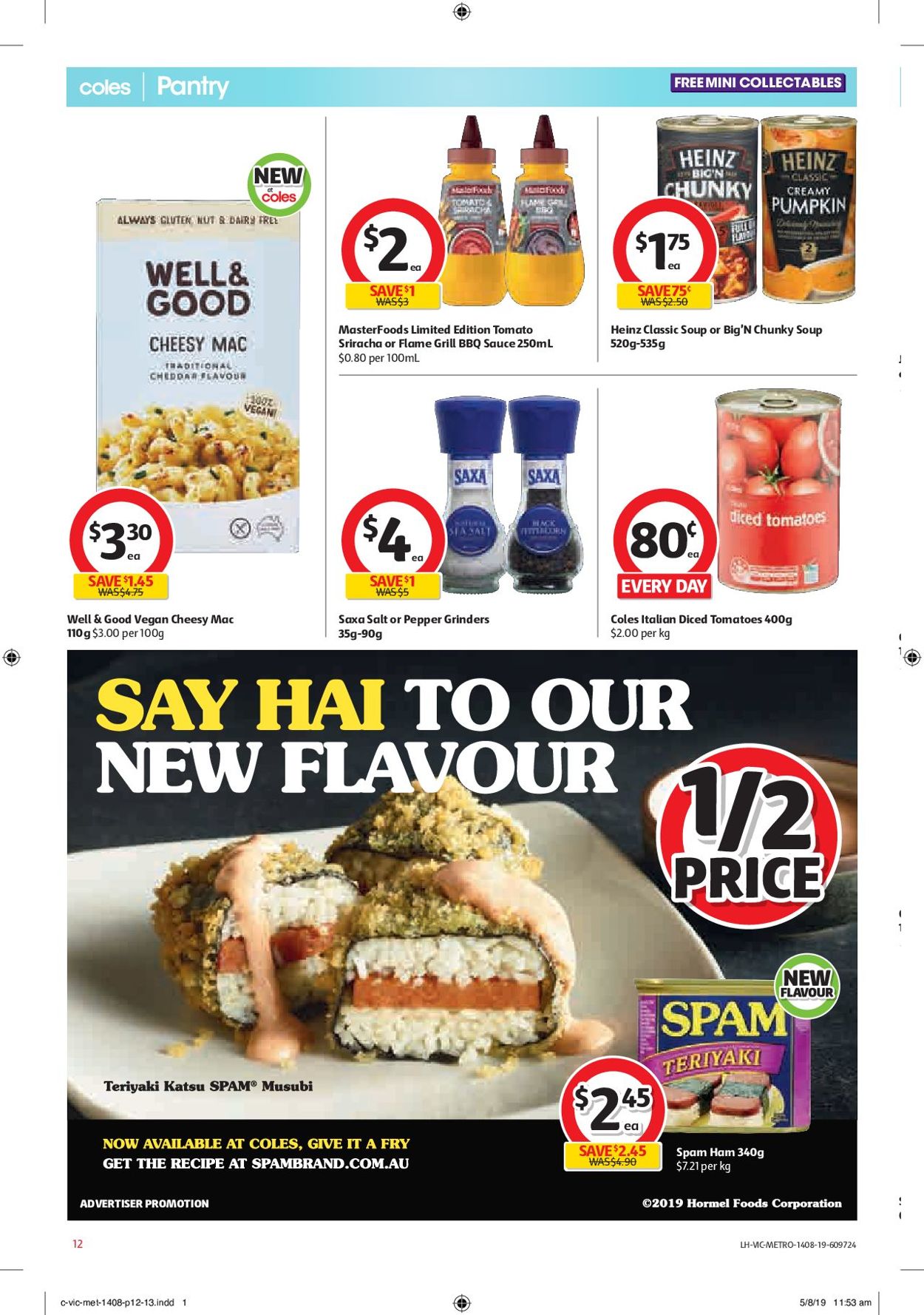 Coles Catalogue from 14/08/2019