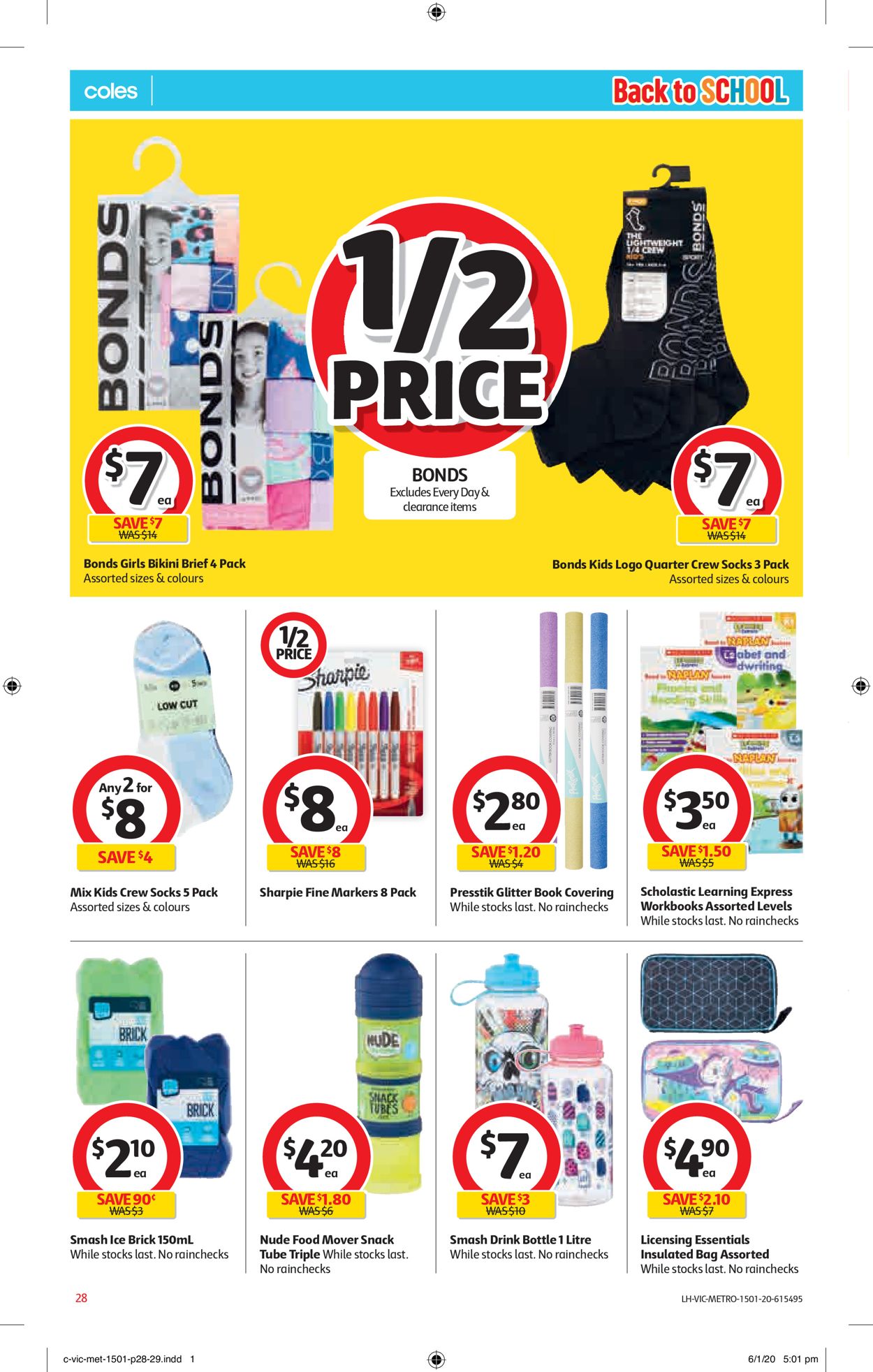 Coles Catalogue from 15/01/2020