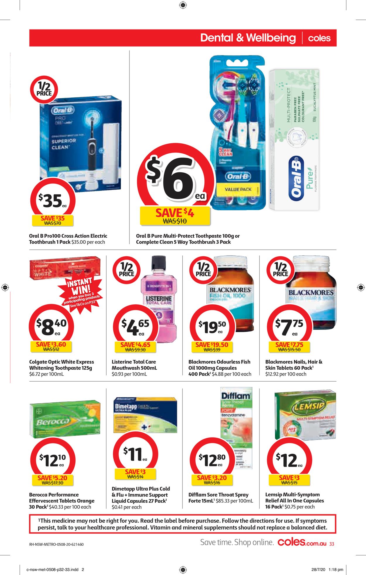 Coles Catalogue from 05/08/2020