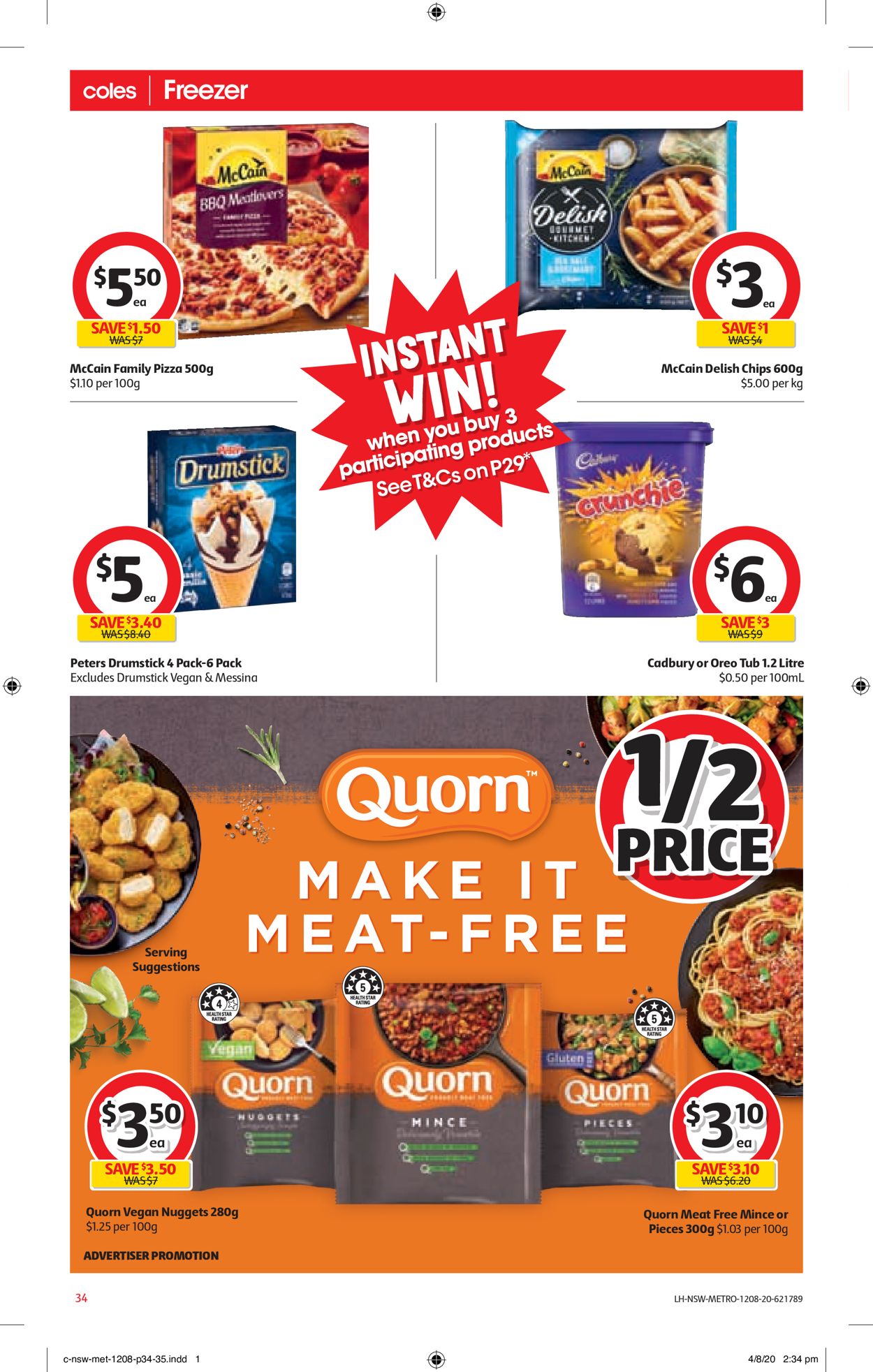 Coles Catalogue from 12/08/2020