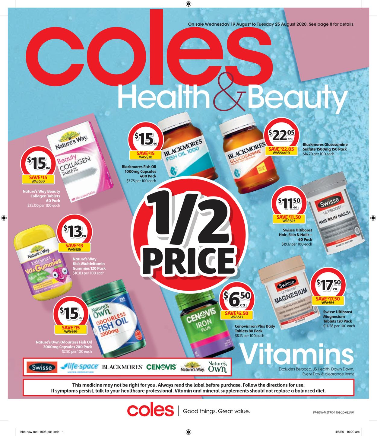 Coles Catalogue from 19/08/2020
