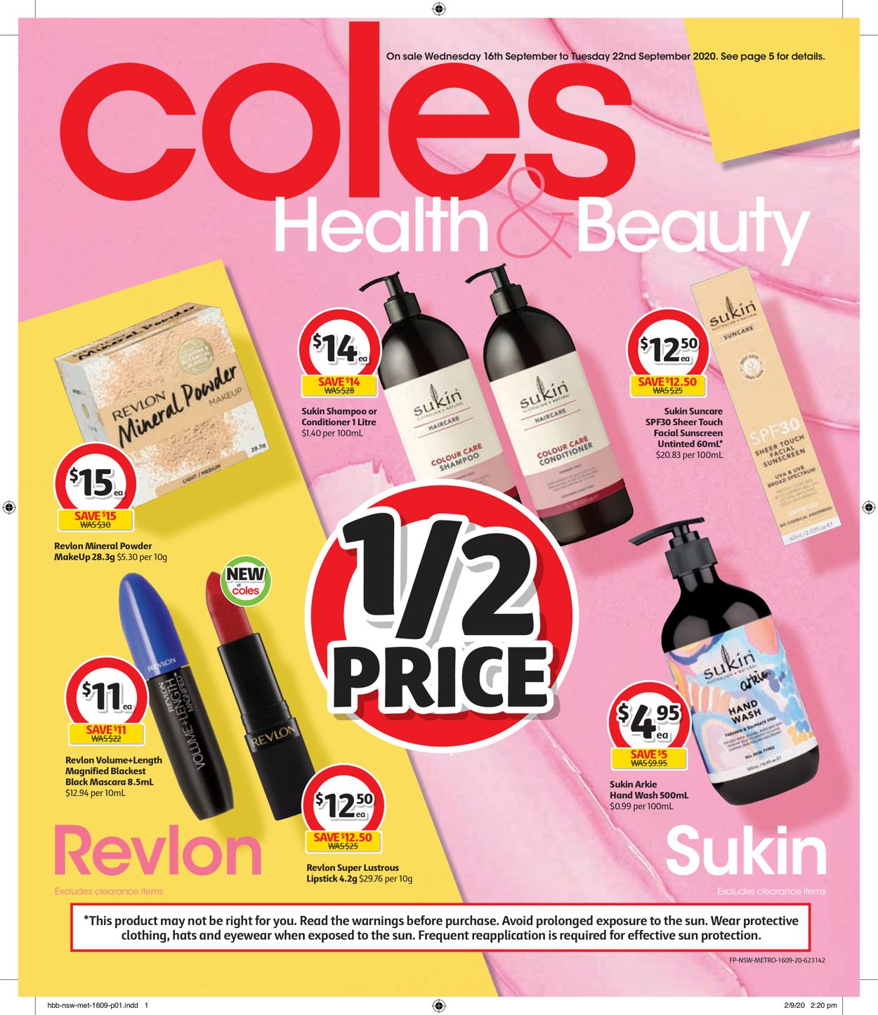 Coles Catalogue from 16/09/2020