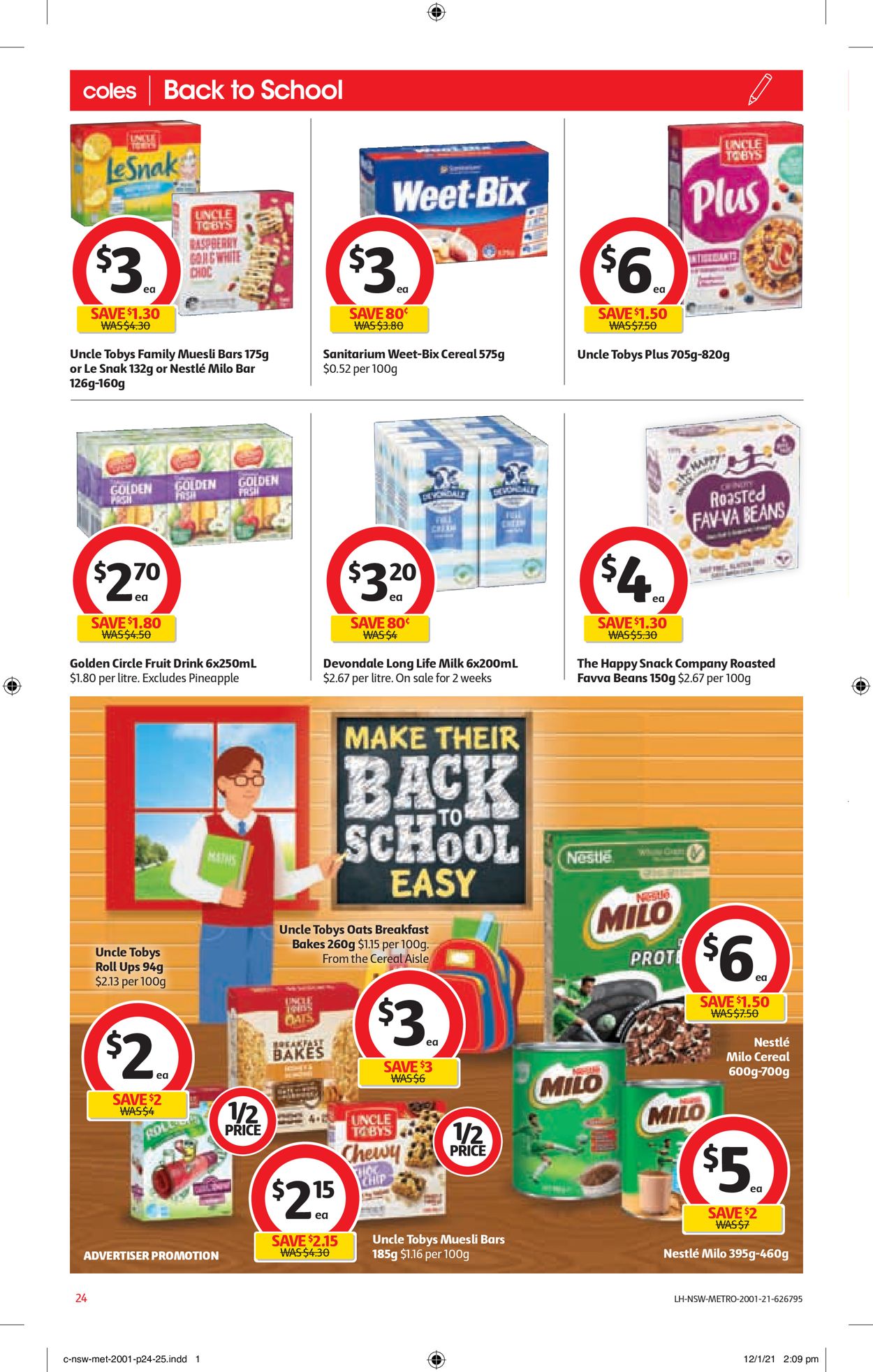 Coles Catalogue from 20/01/2021