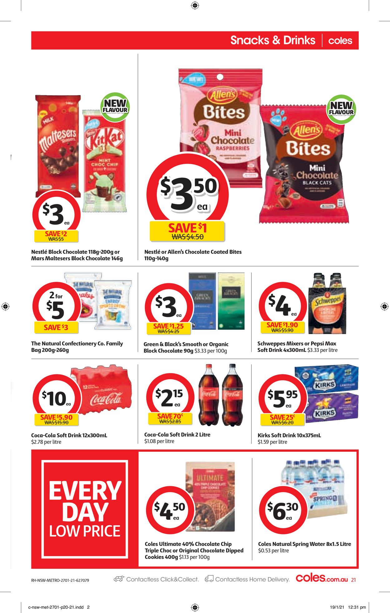 Coles Catalogue from 27/01/2021