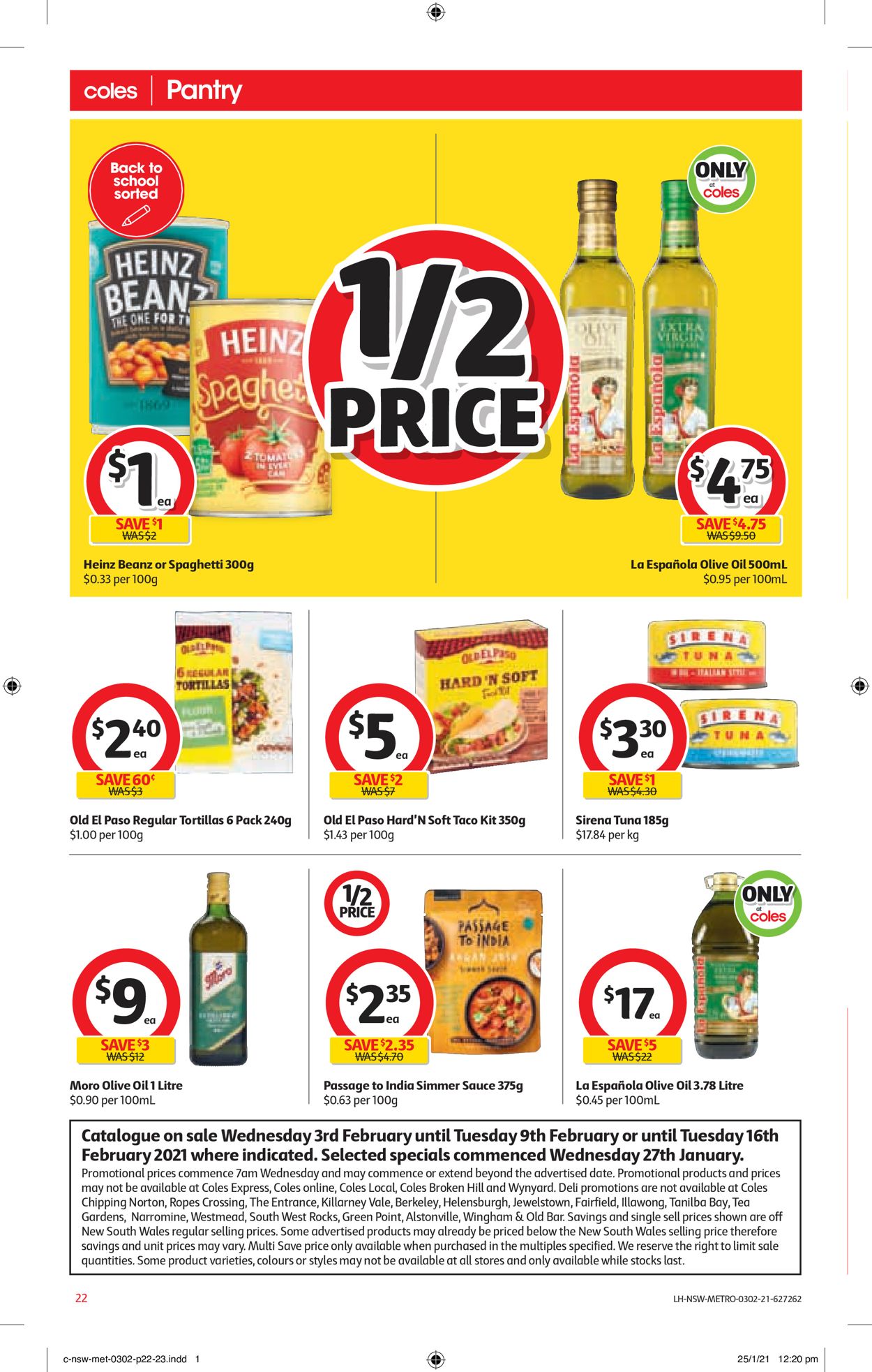 Coles Catalogue from 03/02/2021