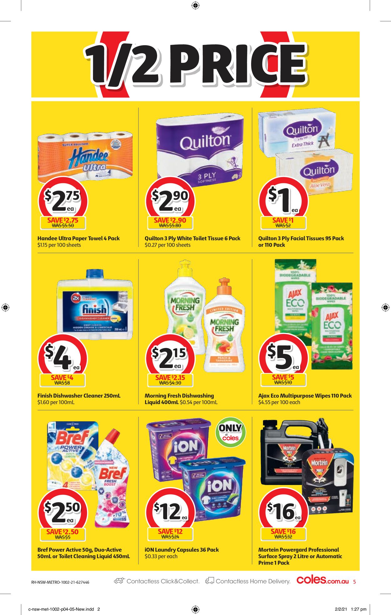 Coles Catalogue from 10/02/2021