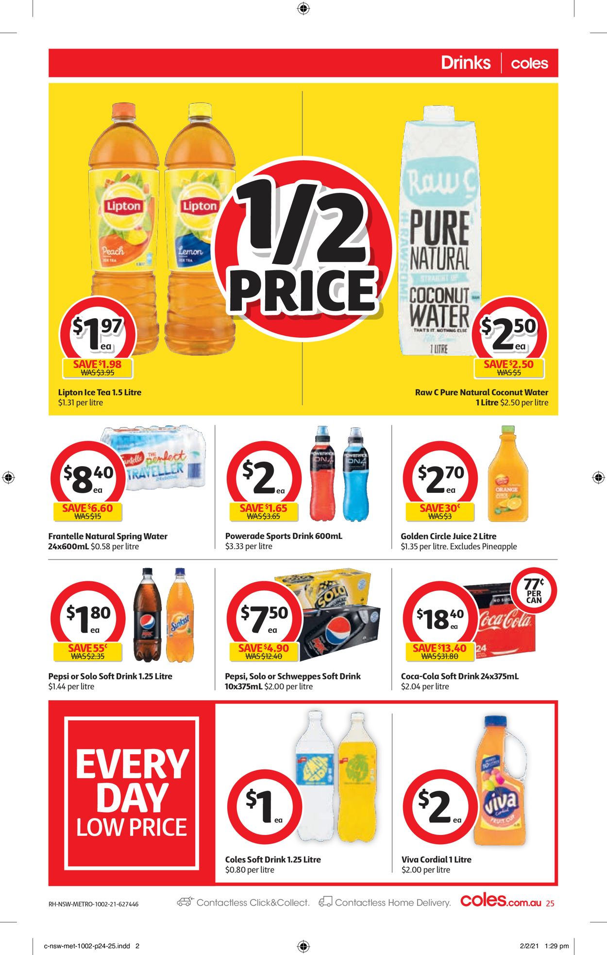 Coles Catalogue from 10/02/2021