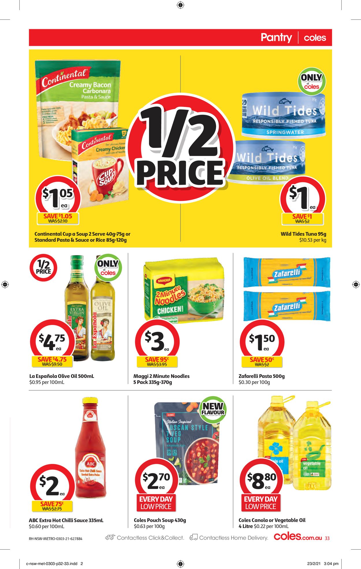 Coles Catalogue from 03/03/2021