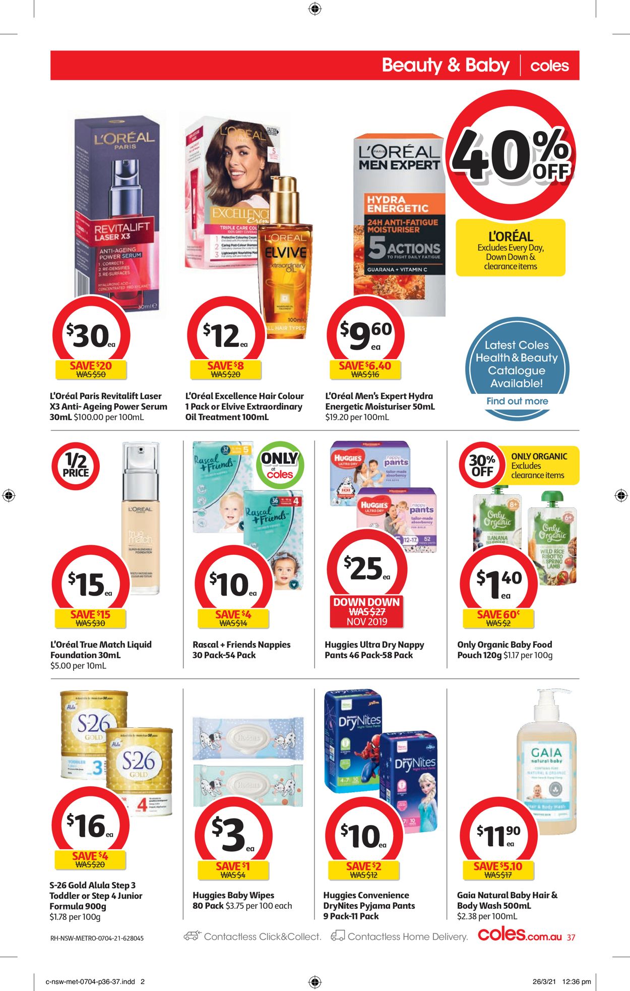 Coles Catalogue from 07/04/2021