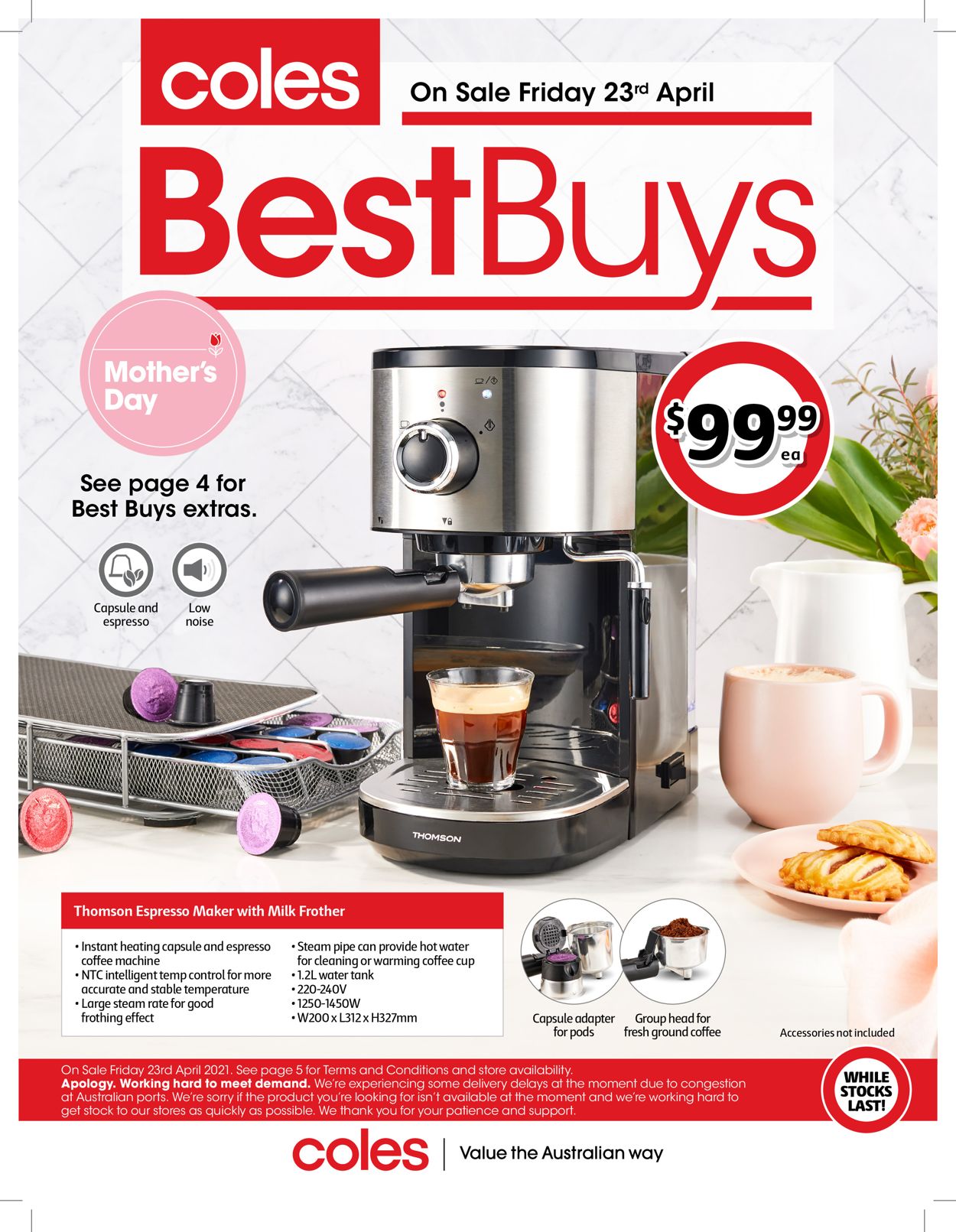 Coles Catalogue from 23/04/2021