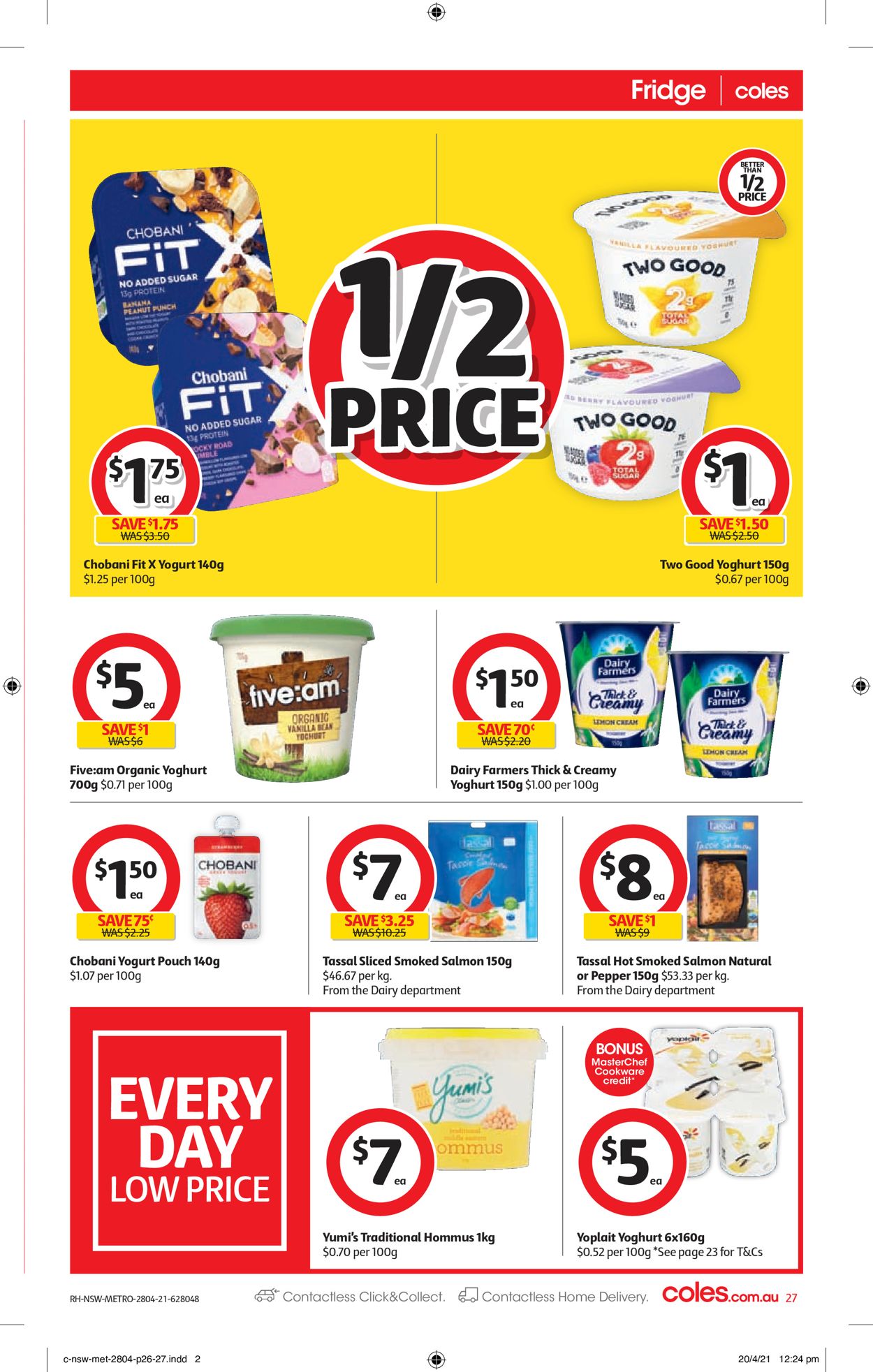 Coles Catalogue from 28/04/2021