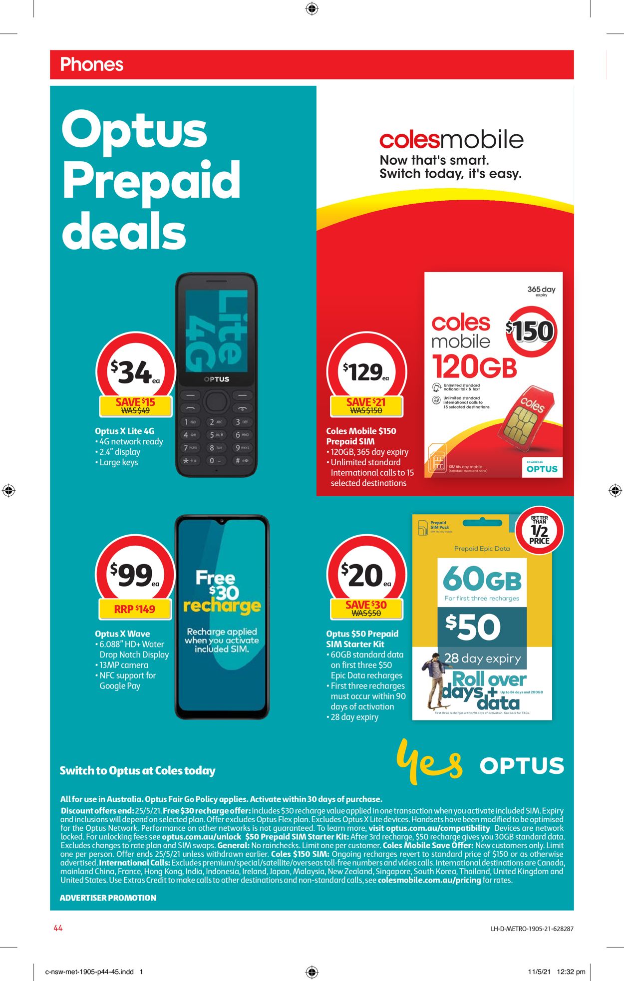Coles Catalogue from 19/05/2021