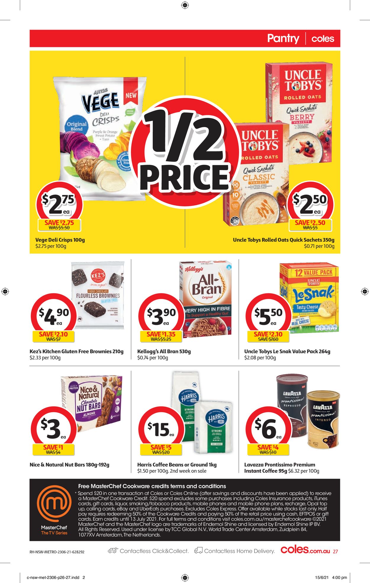 Coles Catalogue from 23/06/2021