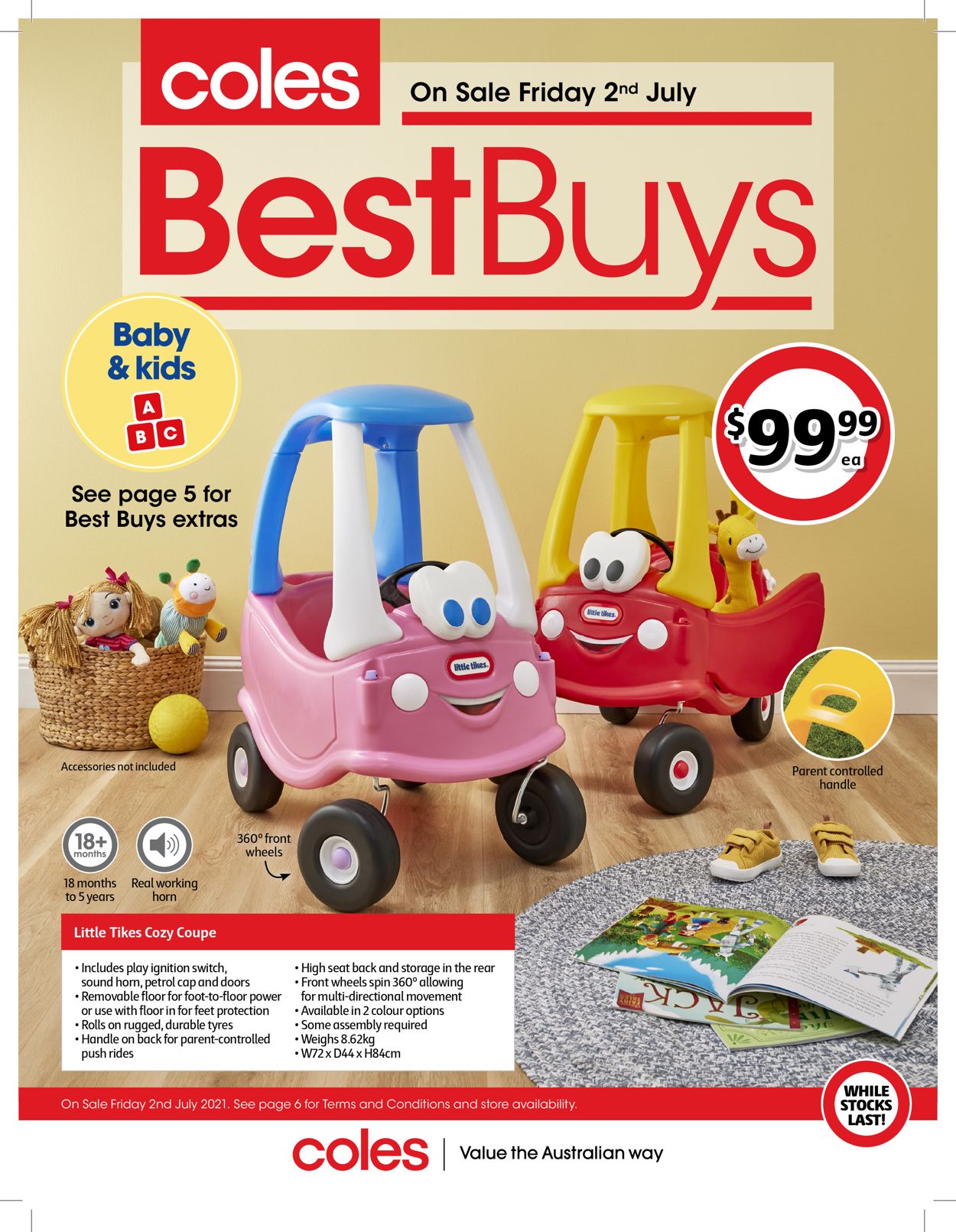 Coles Catalogue from 02/07/2021
