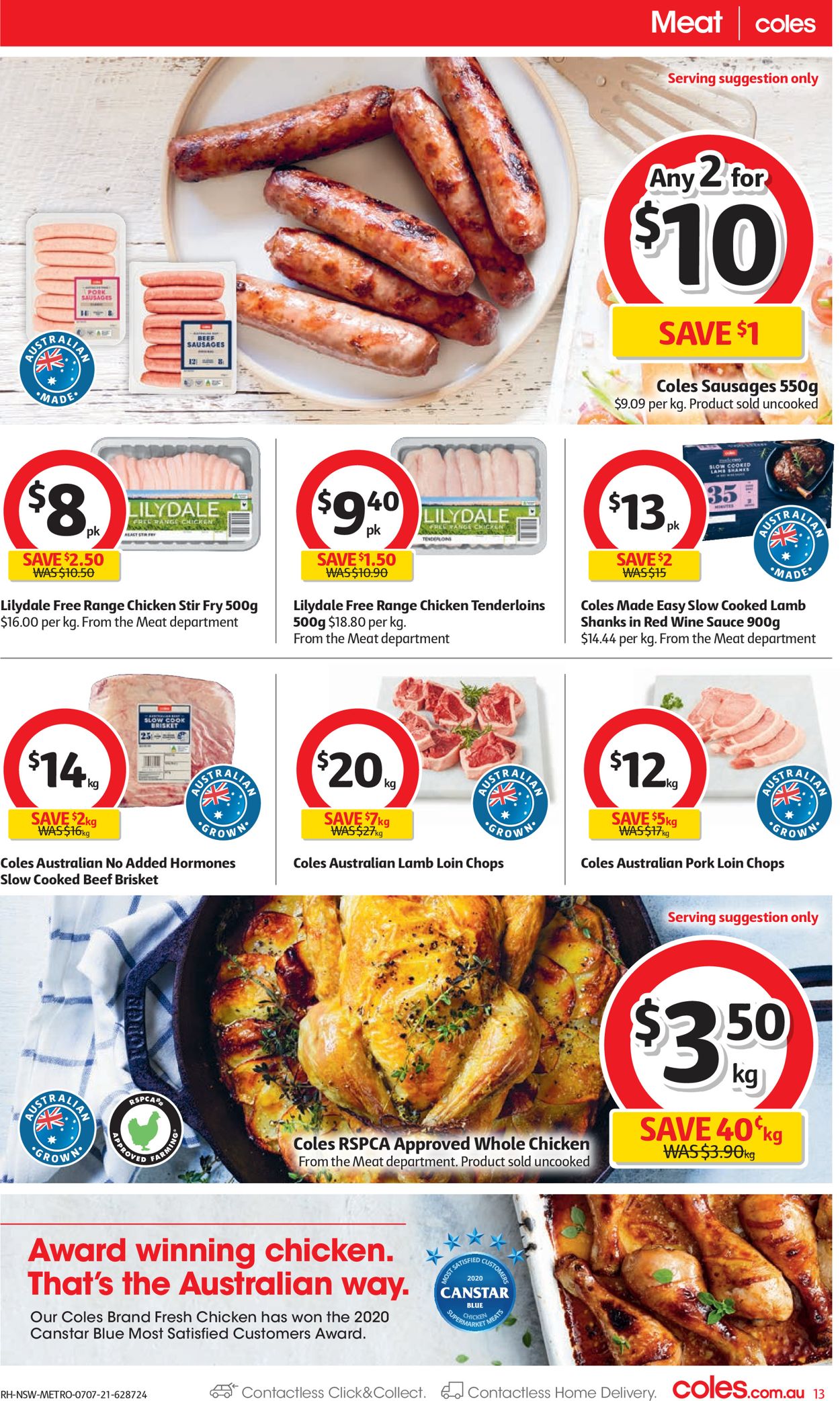 Coles Catalogue from 07/07/2021