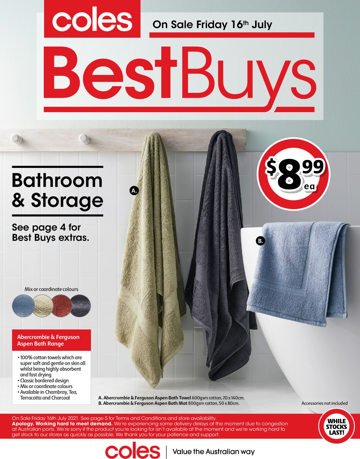 Coles Catalogue from 16/07/2021