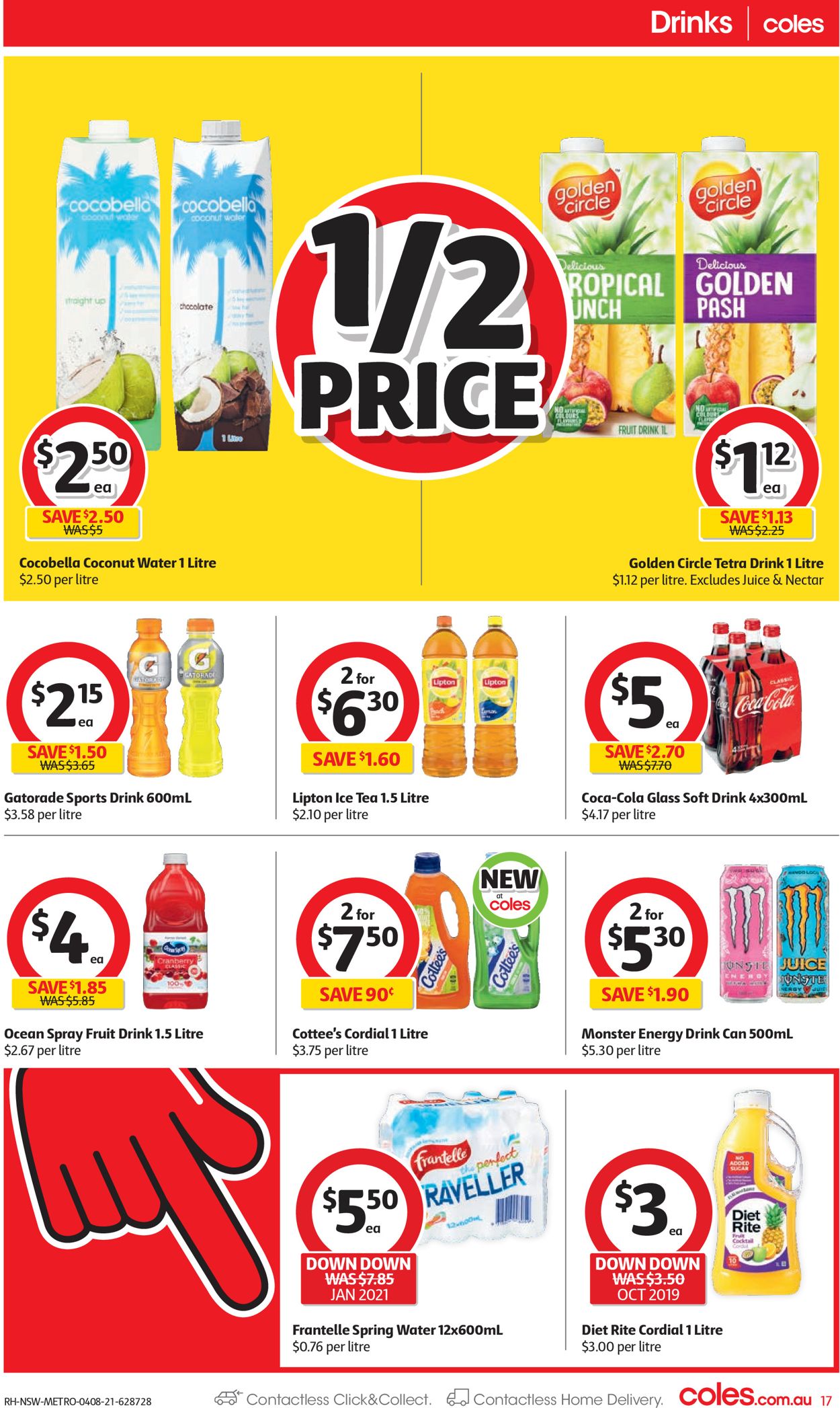 Coles Catalogue from 04/08/2021