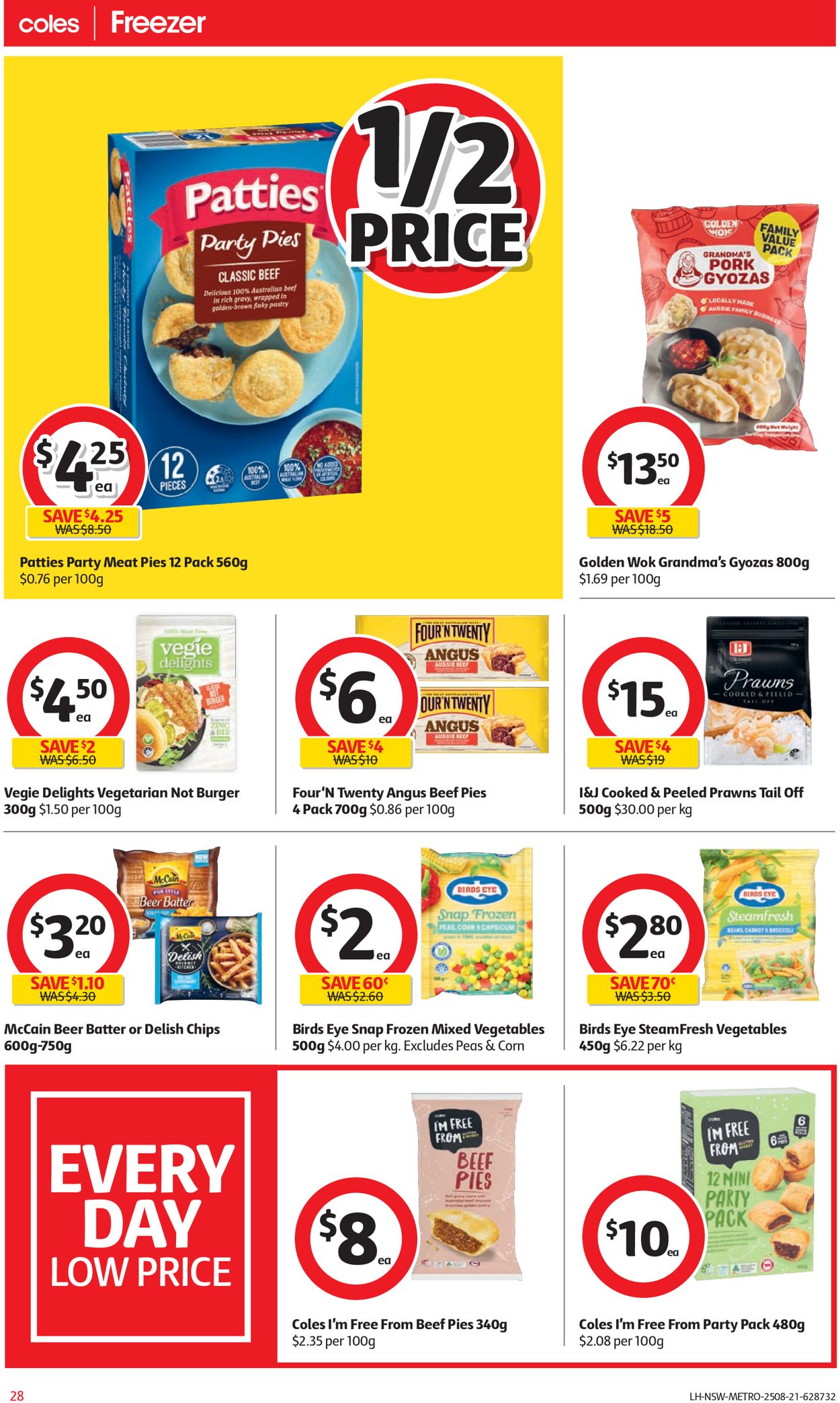Coles Catalogue from 25/08/2021