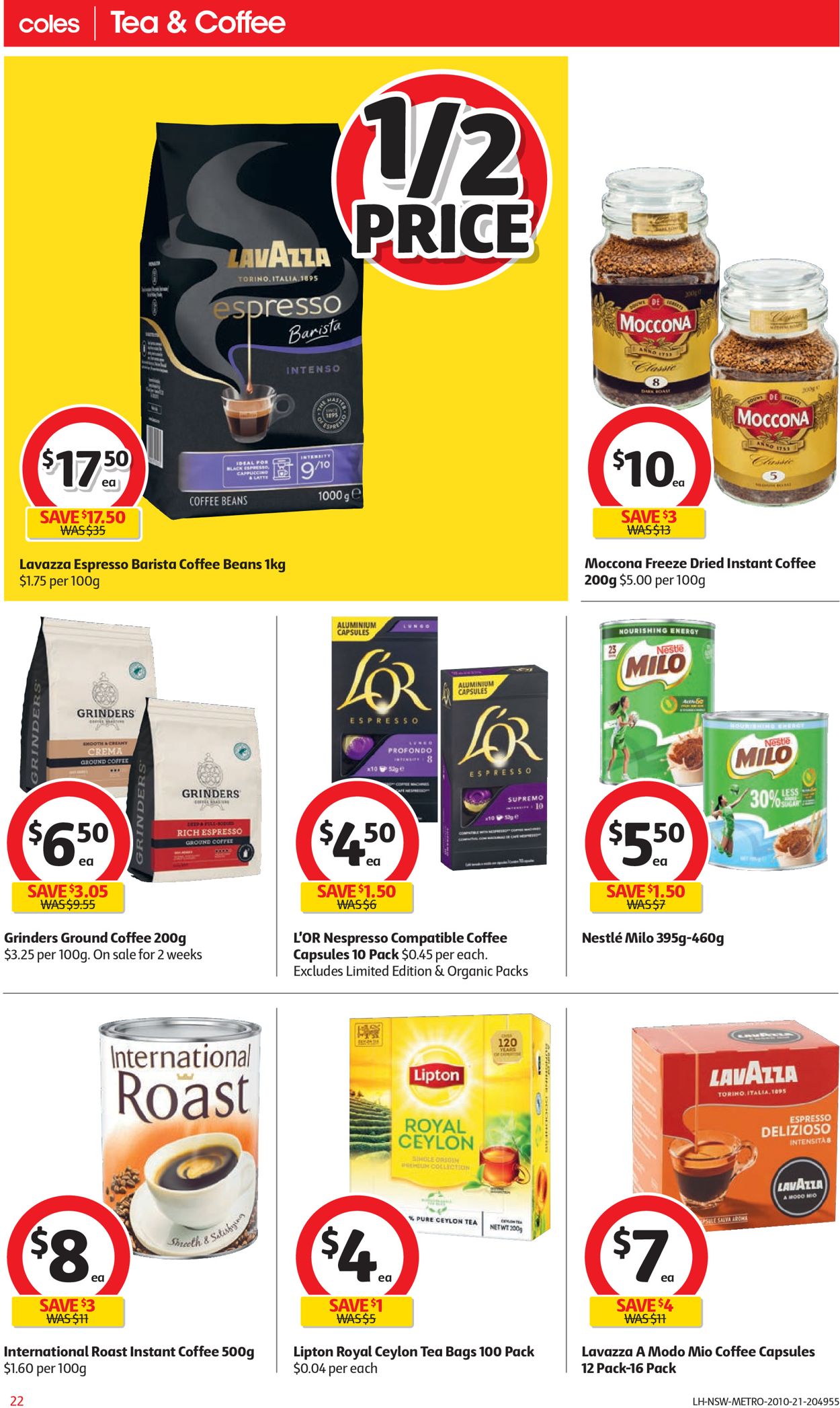 Coles Catalogue from 20/10/2021