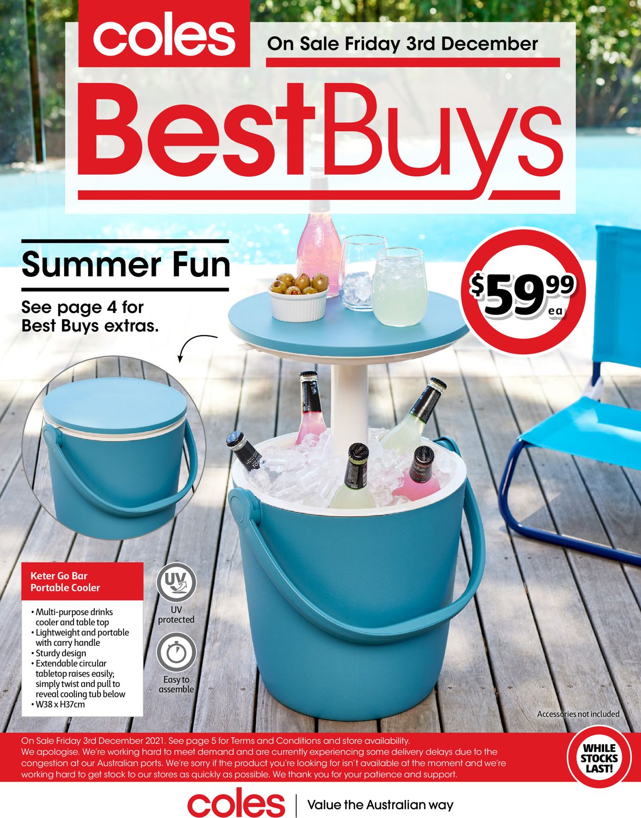 Coles Catalogue from 03/12/2021