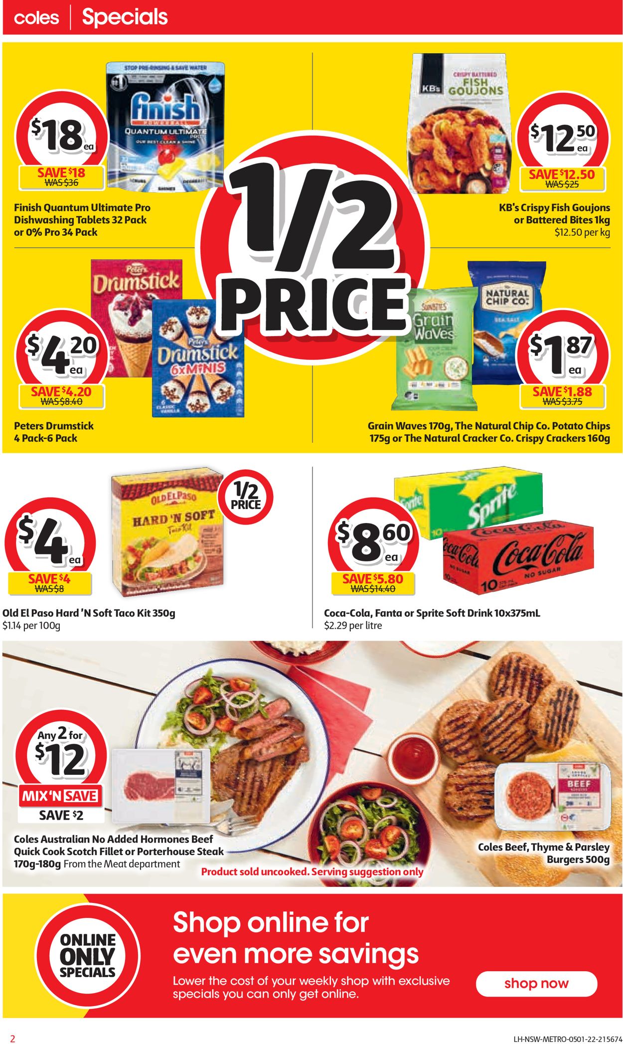Coles Catalogue from 05/01/2022